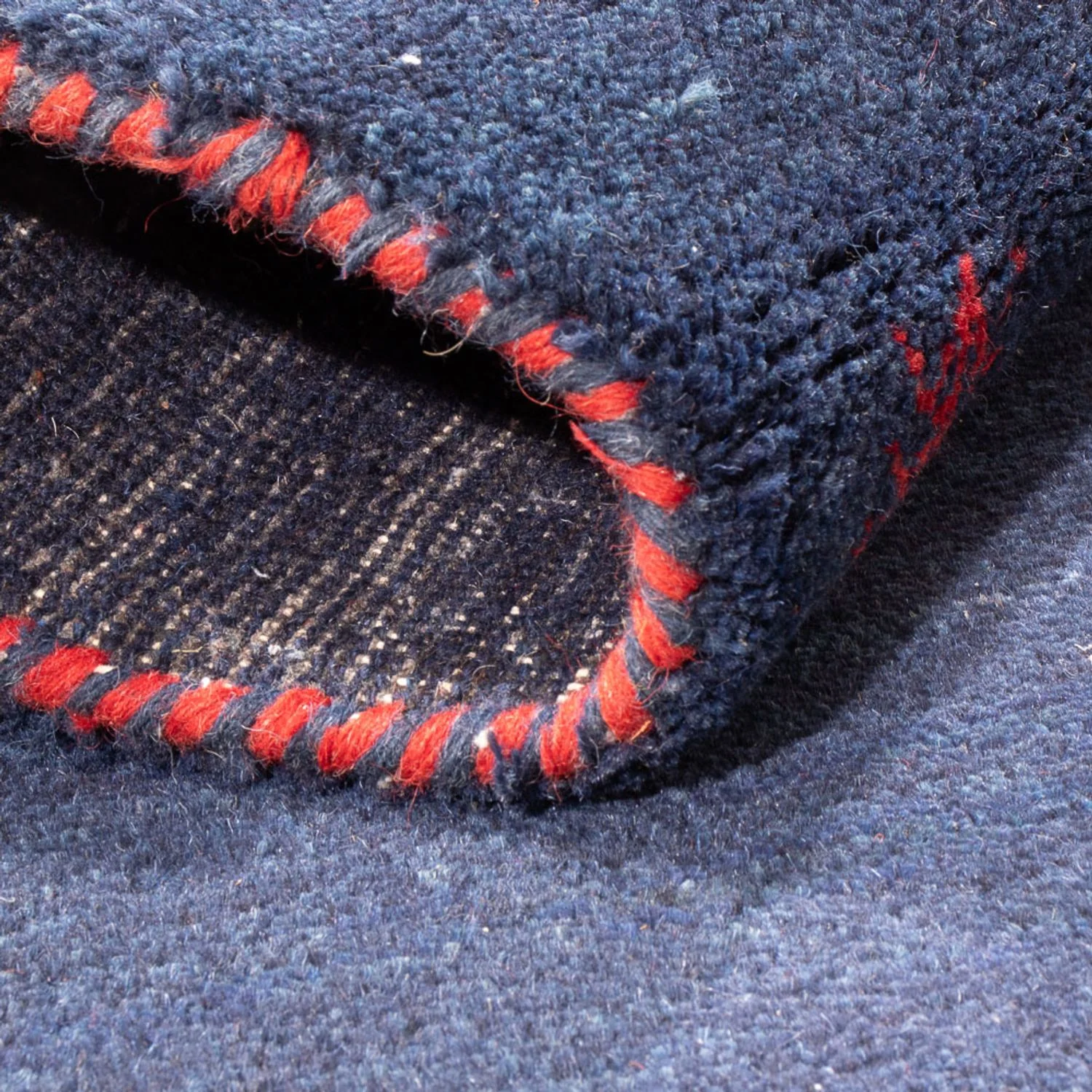 Gabbeh Teppich - Indus - 180 x 120 cm - dunkelblau - Image 4