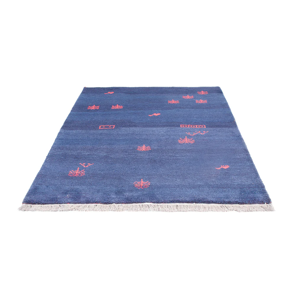 Gabbeh Teppich - Indus - 180 x 120 cm - dunkelblau - Image 5