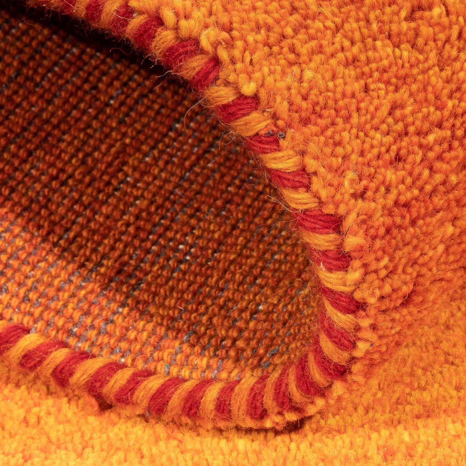 Gabbeh Teppich - Indus 180 x 120 cm - orange - Image 5
