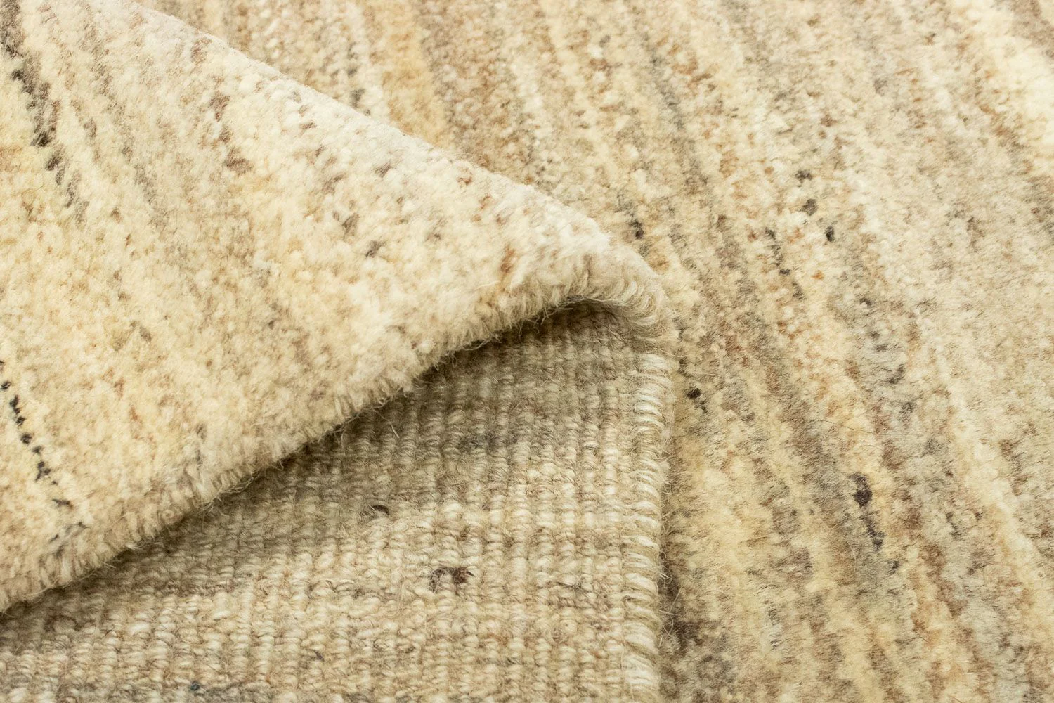 Gabbeh Teppich - Indus 187 x 62 cm - beige - Image 4
