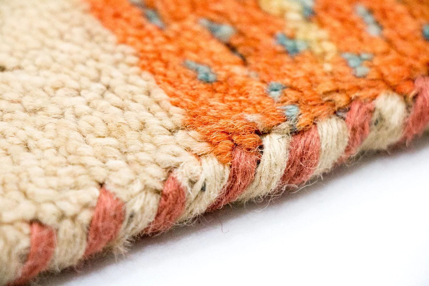 Gabbeh Teppich - Indus 195 x 139 cm - beige - Image 6