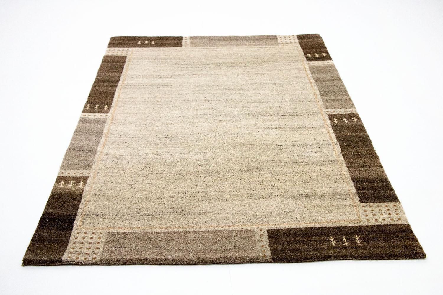 Gabbeh Teppich - Indus 200 x 139 cm - beige - Image 5