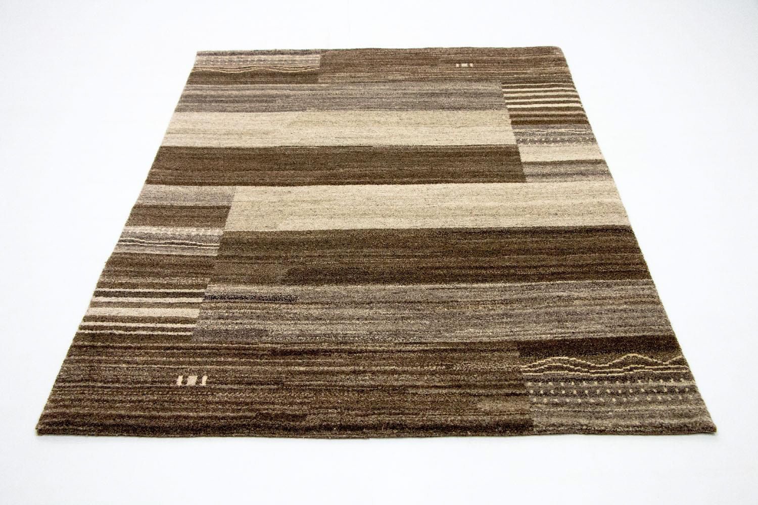 Gabbeh Teppich Indus 200x140cm - Wollteppich - Image 5