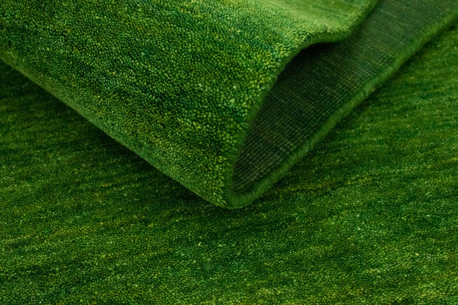 Gabbeh Teppich - Indus 200 x 80 cm - grün - Image 4