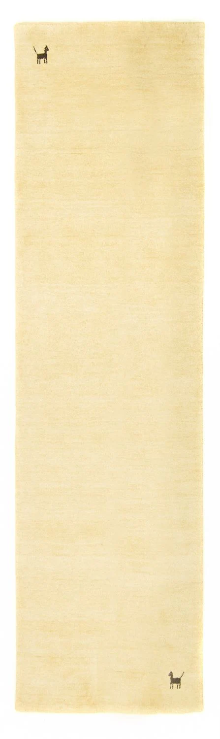 Gabbeh Teppich - Indus 200 x 80 cm - beige
