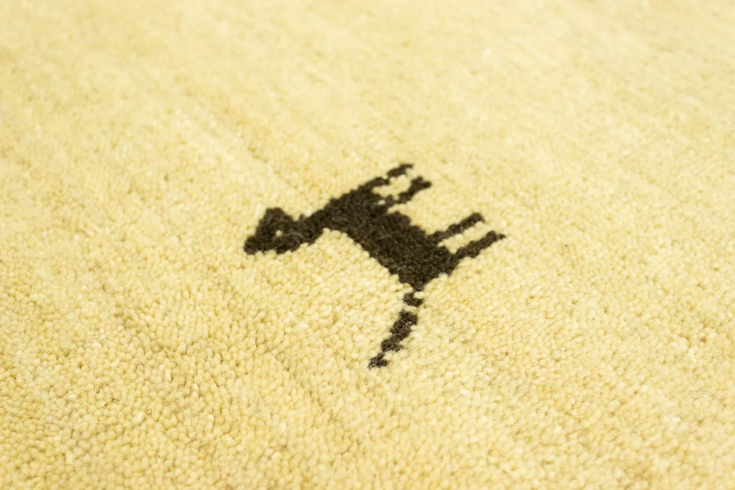 Gabbeh Teppich - Indus 200 x 80 cm - beige - Image 2
