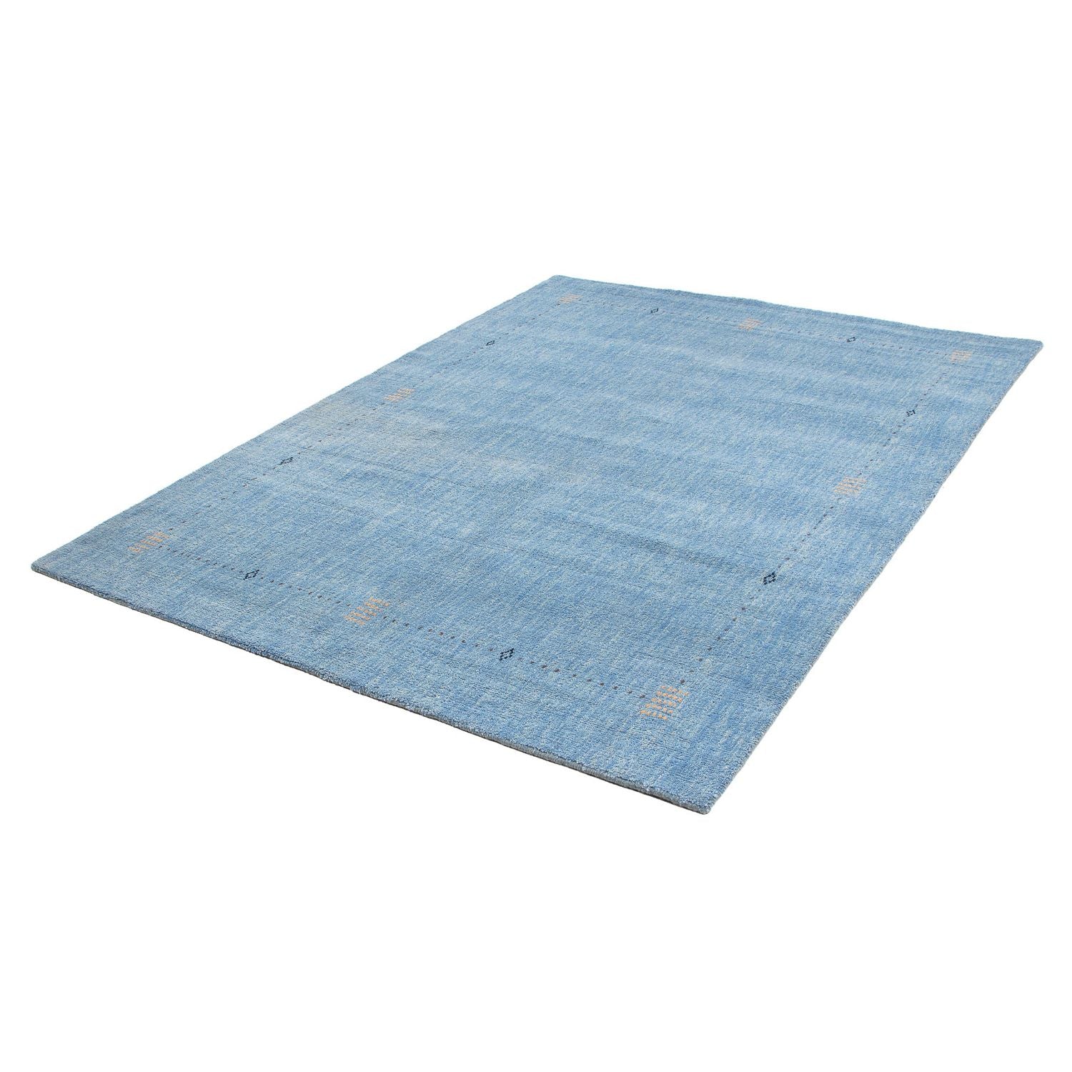 Gabbeh Teppich - Indus 222 x 136 cm - blau - Image 5