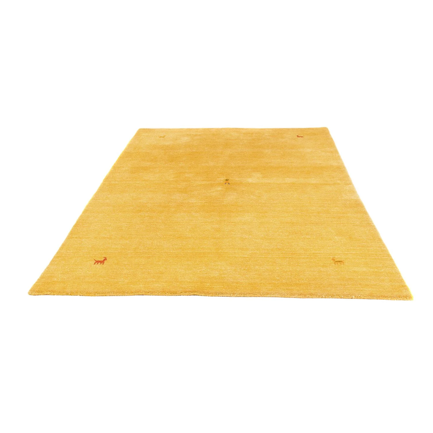 Gabbeh Teppich - Indus 238 x 171 cm - gold - Image 5
