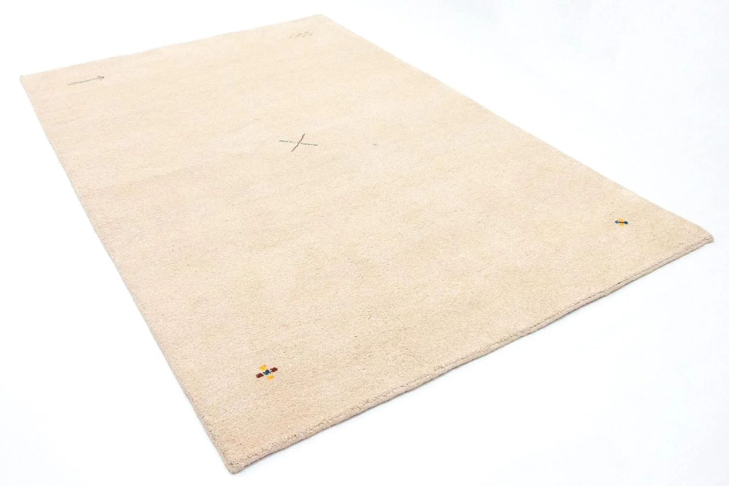 Gabbeh Teppich - Indus 240 x 170 cm - beige - Image 4