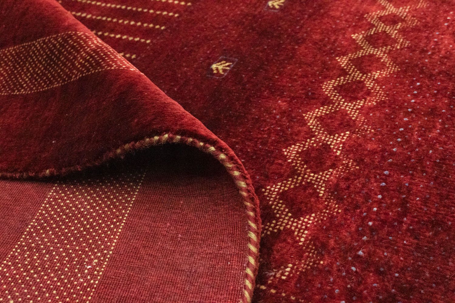 Gabbeh Teppich - Indus 291 x 204 cm - rot - Image 4