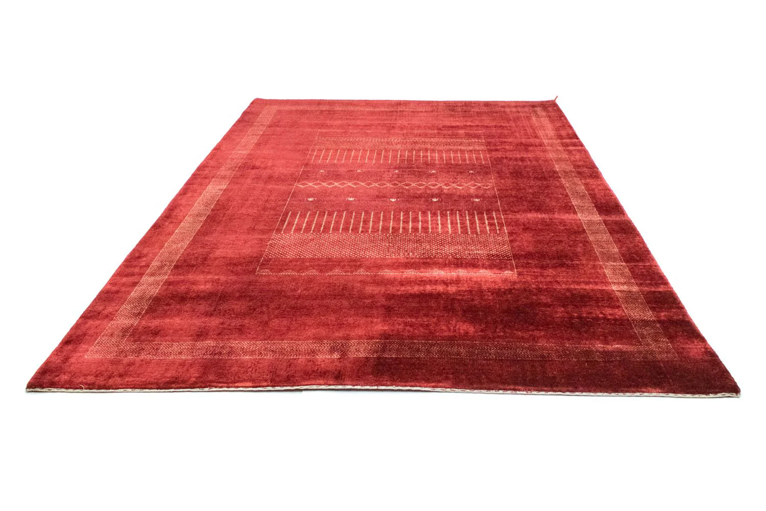 Gabbeh Teppich - Indus 291 x 204 cm - rot - Image 5