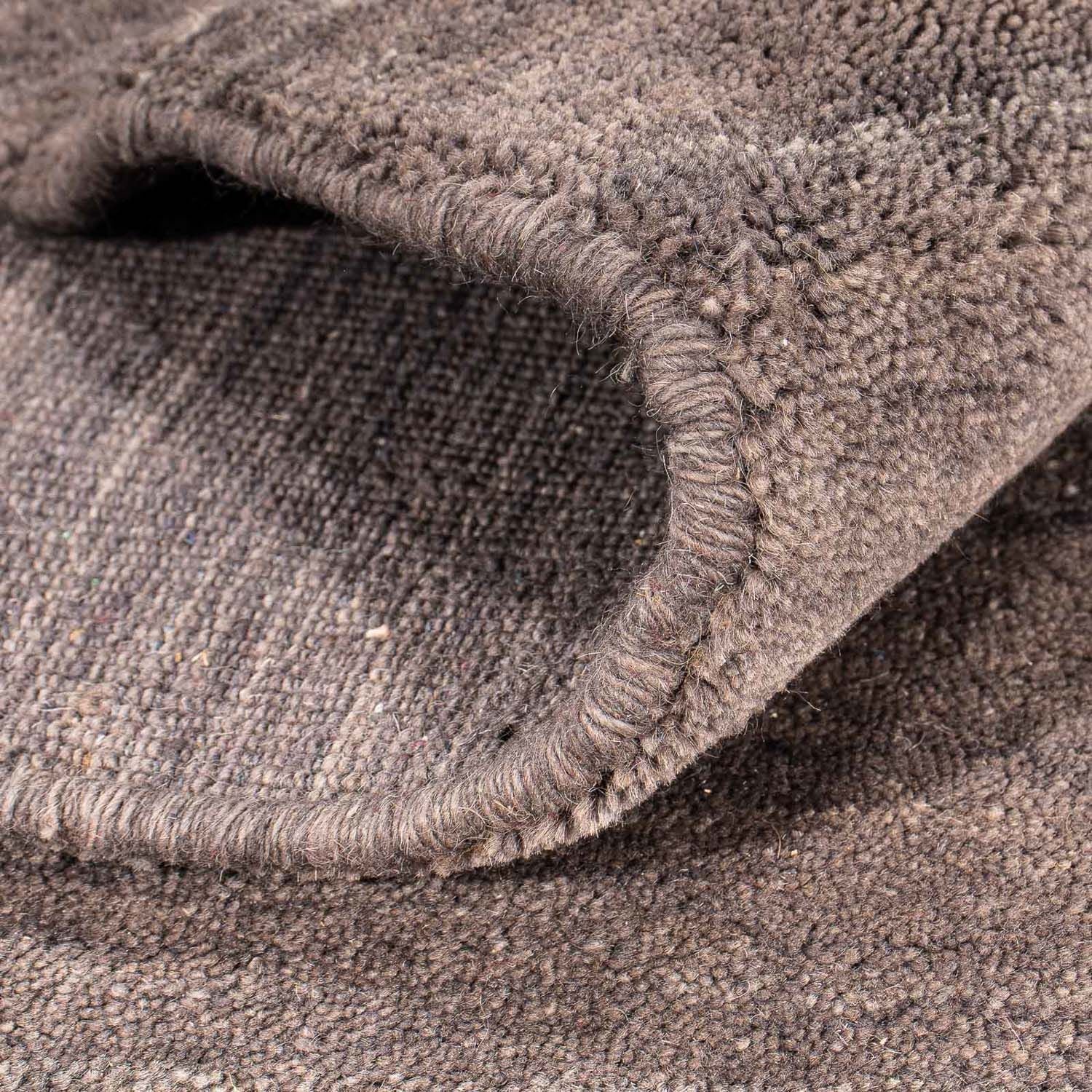 Gabbeh Teppich - Indus 298 x 202 cm - dunkelbraun - Image 4