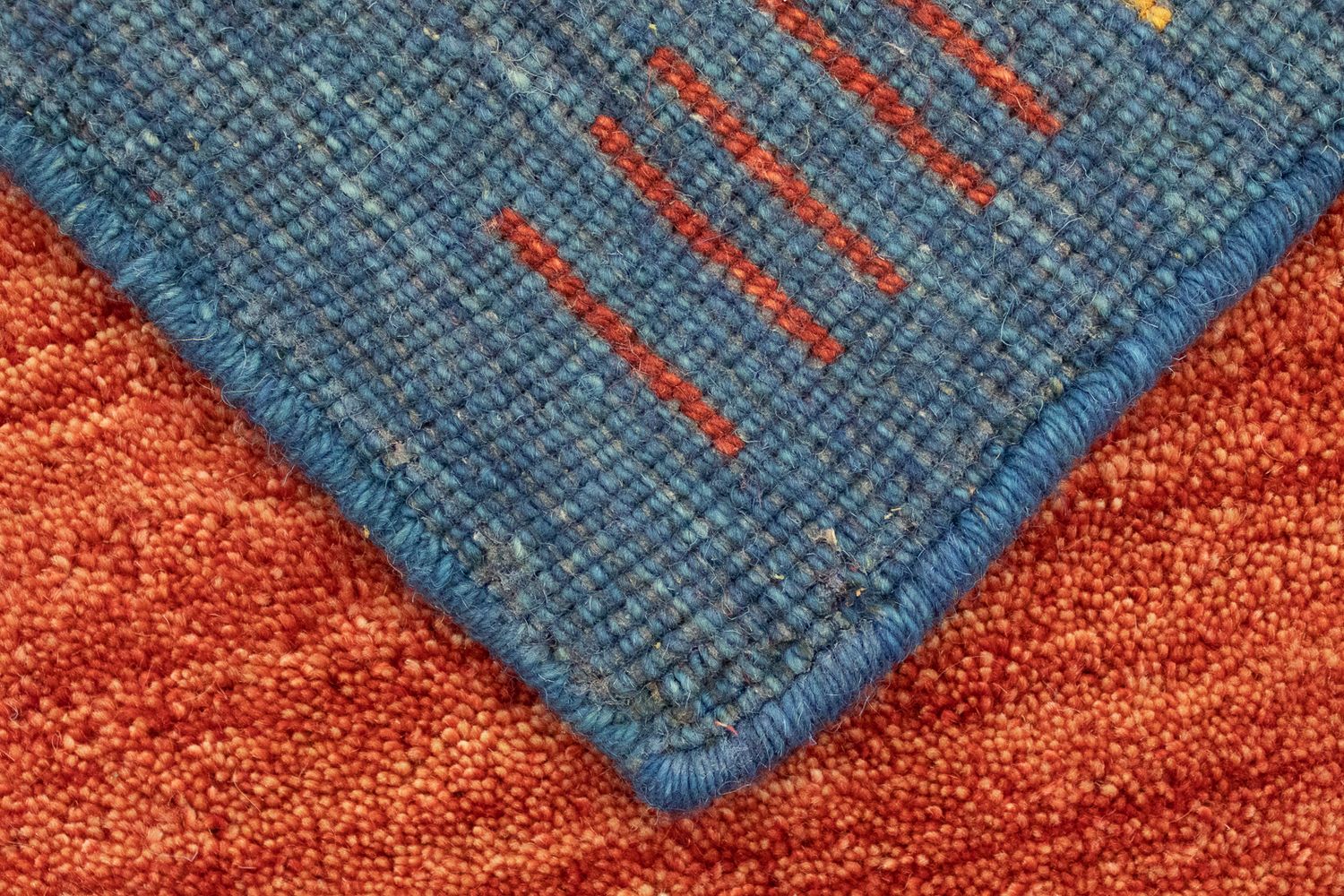 Gabbeh Teppich - Indus 300 x 250 cm - rot - Image 5