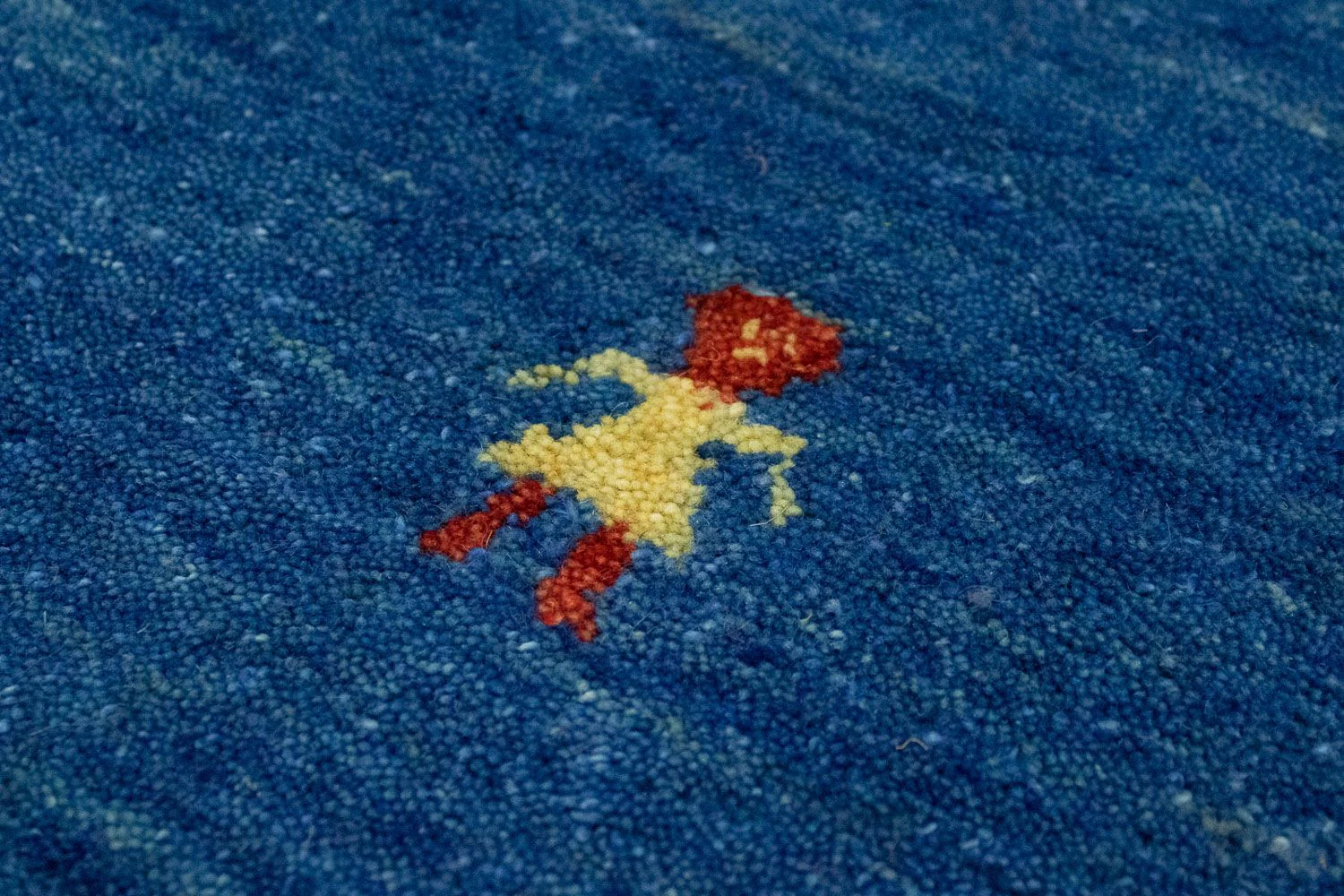 Gabbeh Teppich - Indus 300 x 250 cm - blau - Image 2