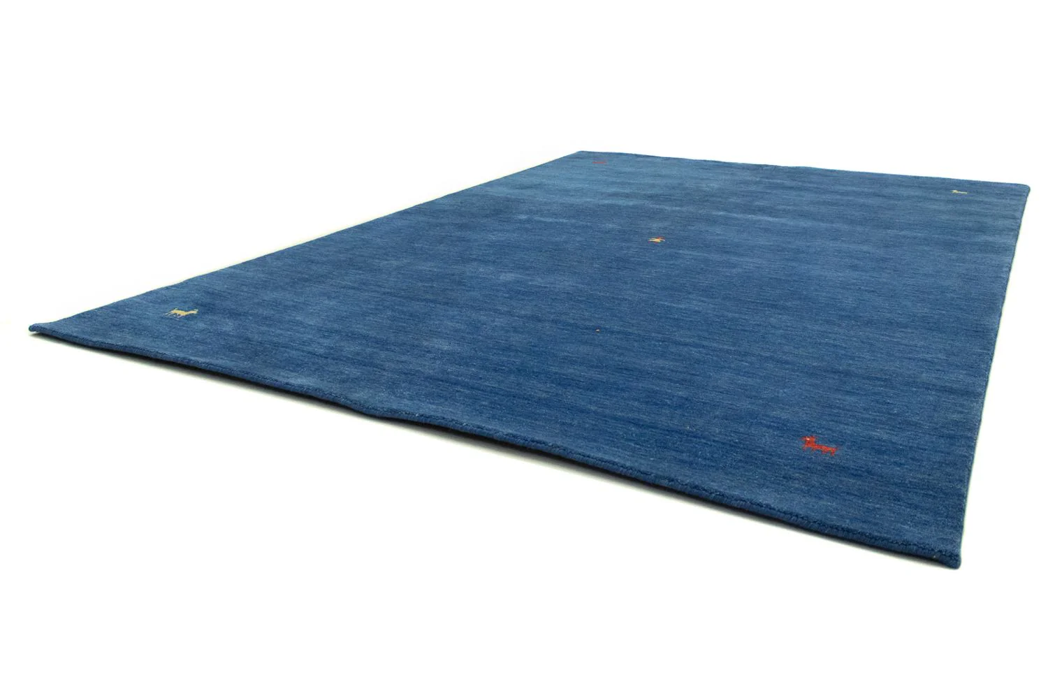 Gabbeh Teppich - Indus 300 x 250 cm - blau - Image 5