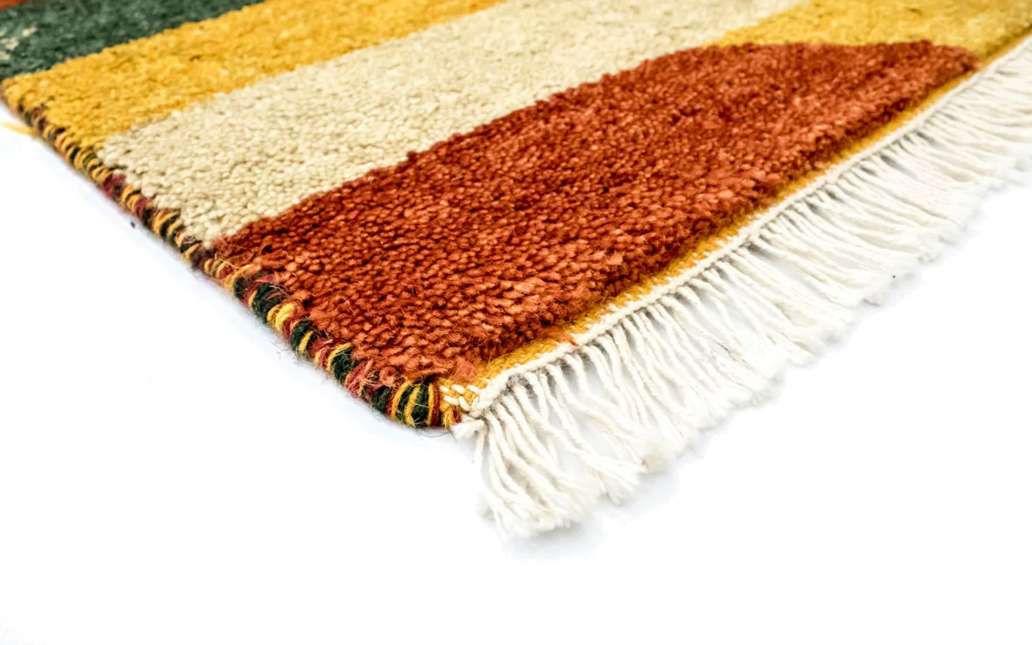 Gabbeh Teppich - Indus 90 x 60 cm - bunt - Image 3