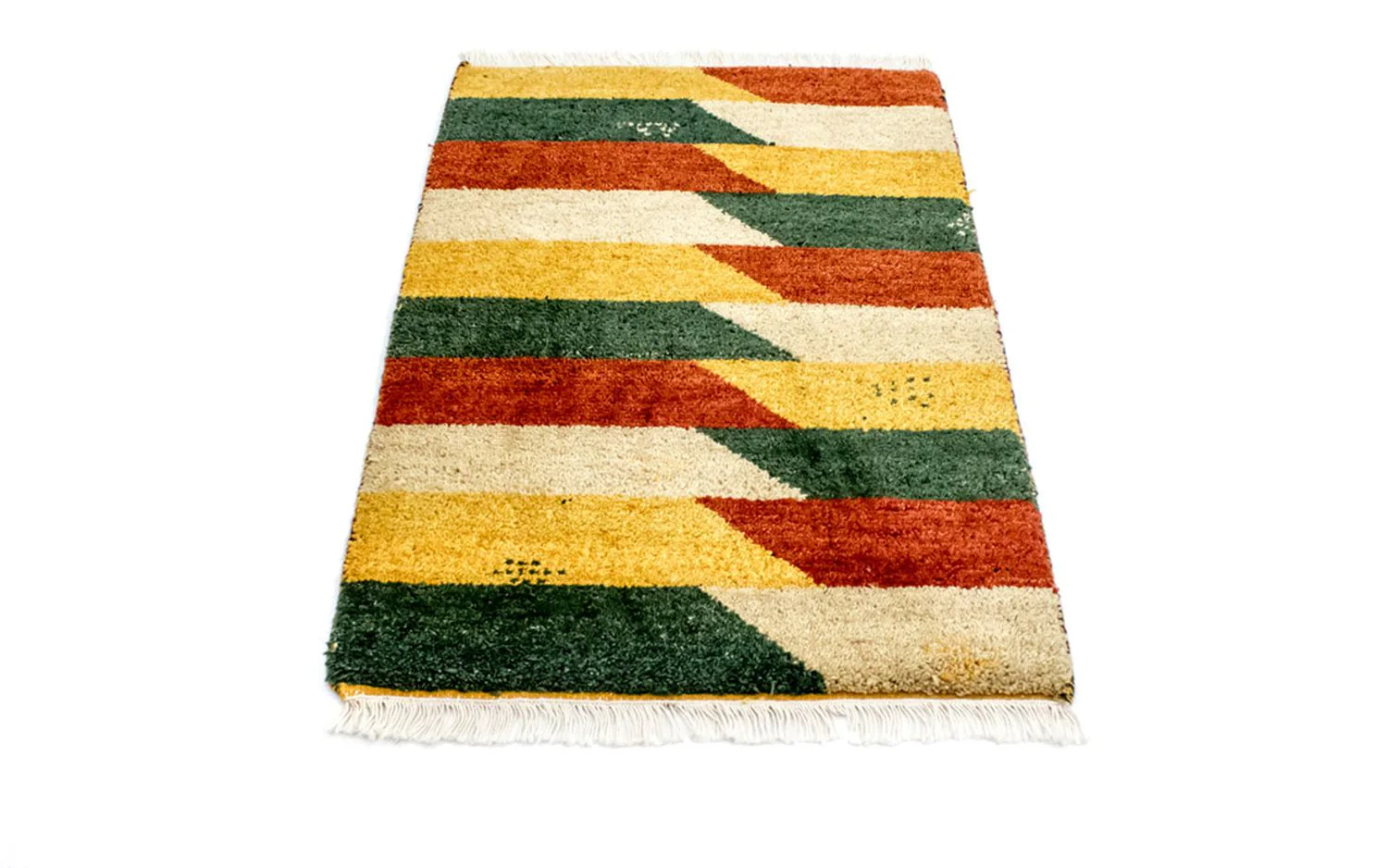 Gabbeh Teppich - Indus 90 x 60 cm - bunt - Image 5