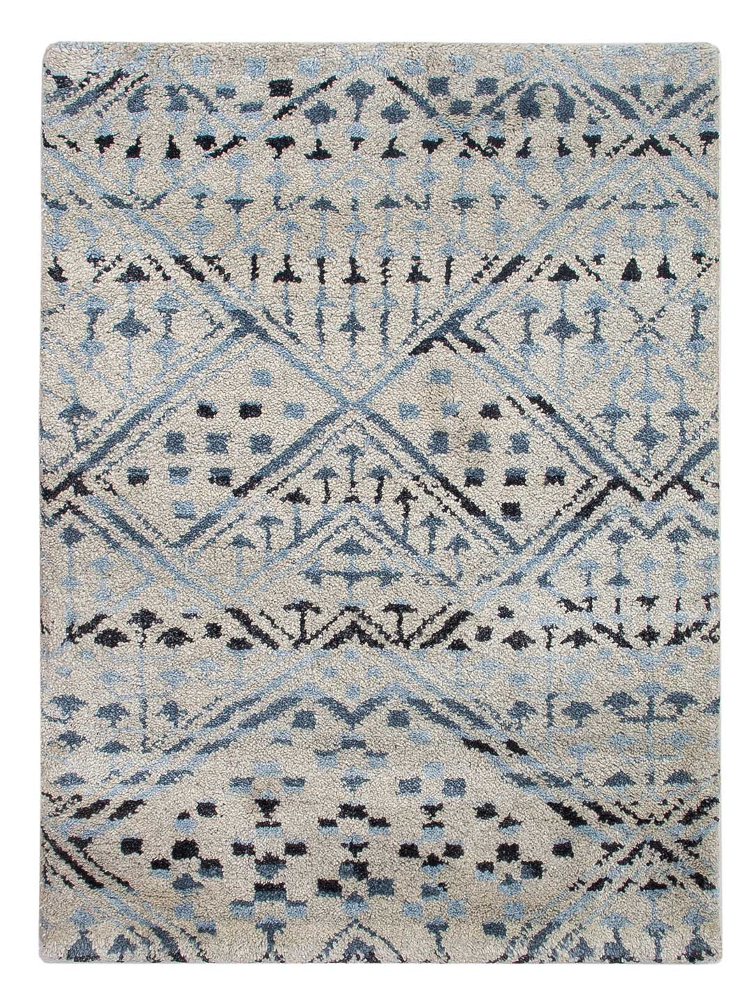 Gabbeh Teppich Indus 90x60cm - Wollteppich