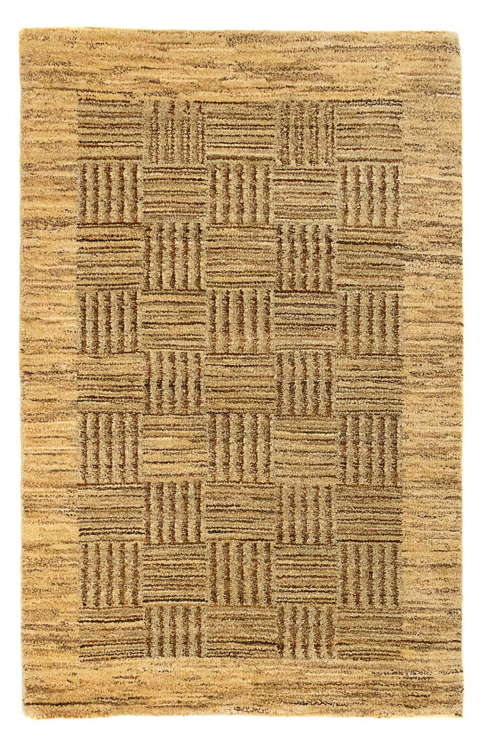 Gabbeh Teppich Indus 94x60cm - Wollteppich