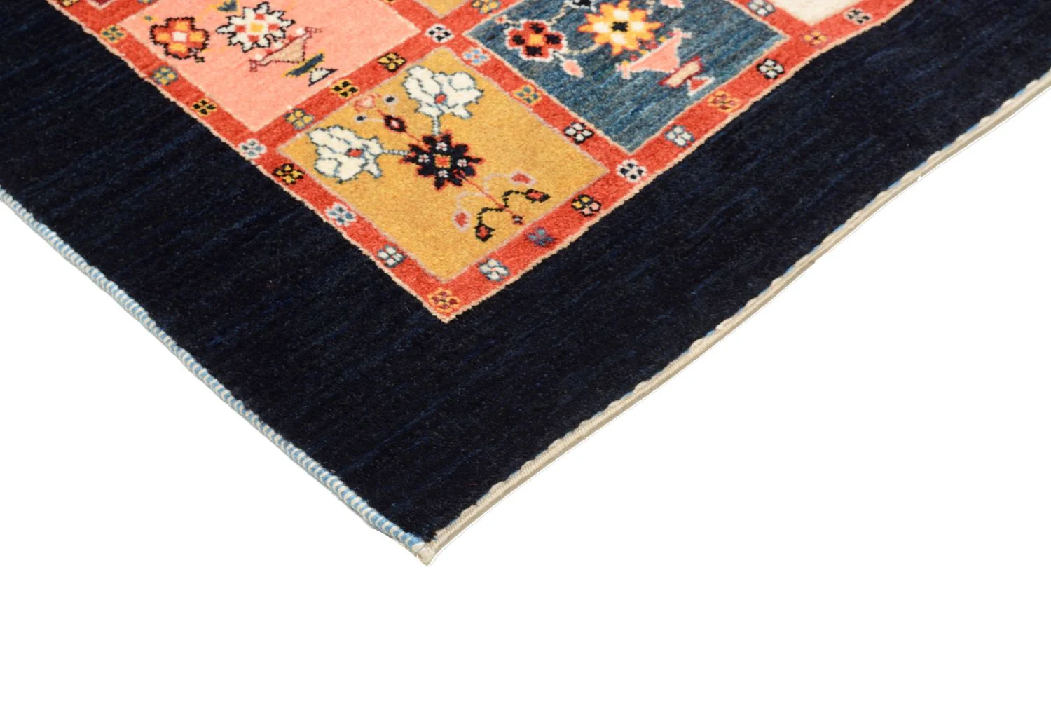 Gabbeh Teppich - Kaschkuli Perser 195 x 153 cm - bunt - Image 3