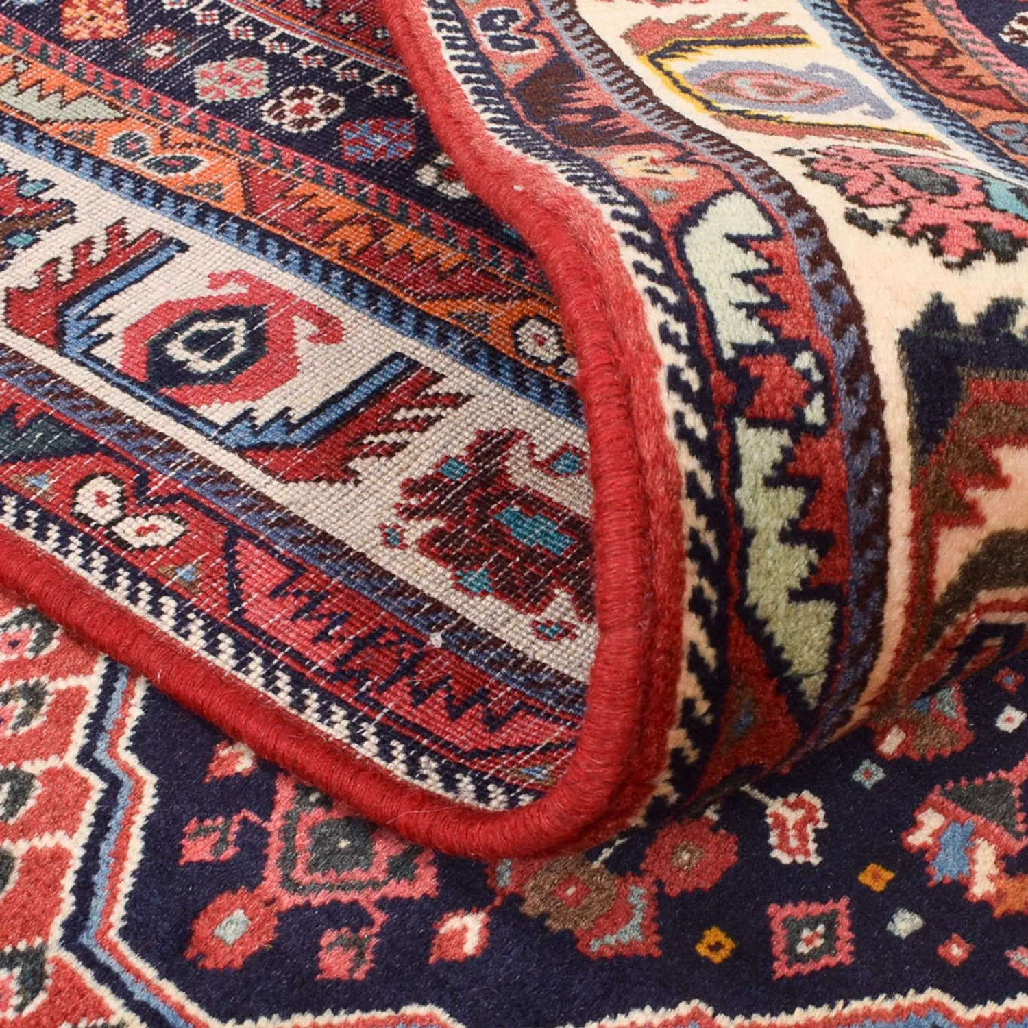 Gabbeh Teppich - Kaschkuli Perser - 255 x 155 cm - hellrot - Image 4