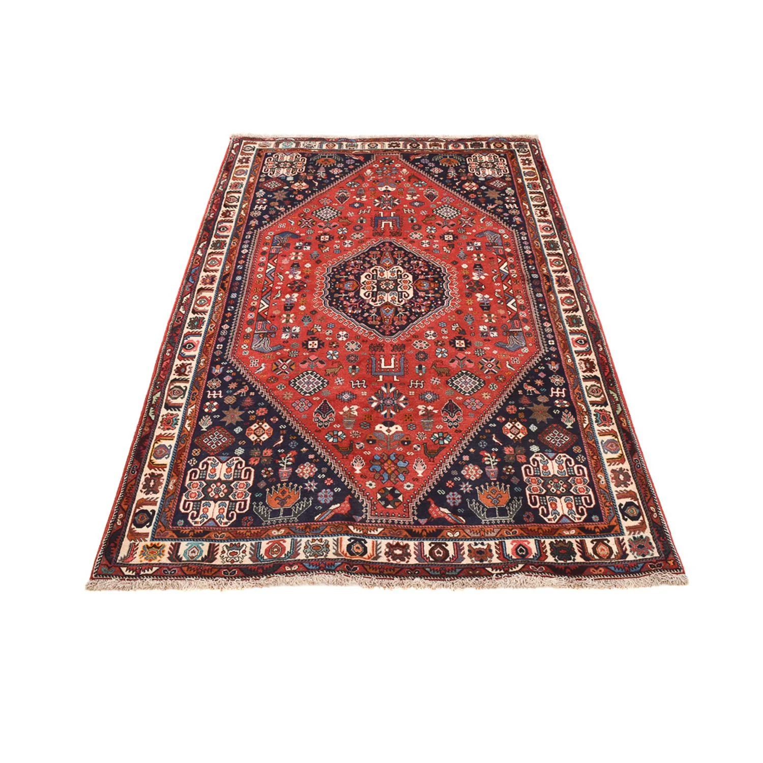 Gabbeh Teppich - Kaschkuli Perser - 255 x 155 cm - hellrot - Image 5