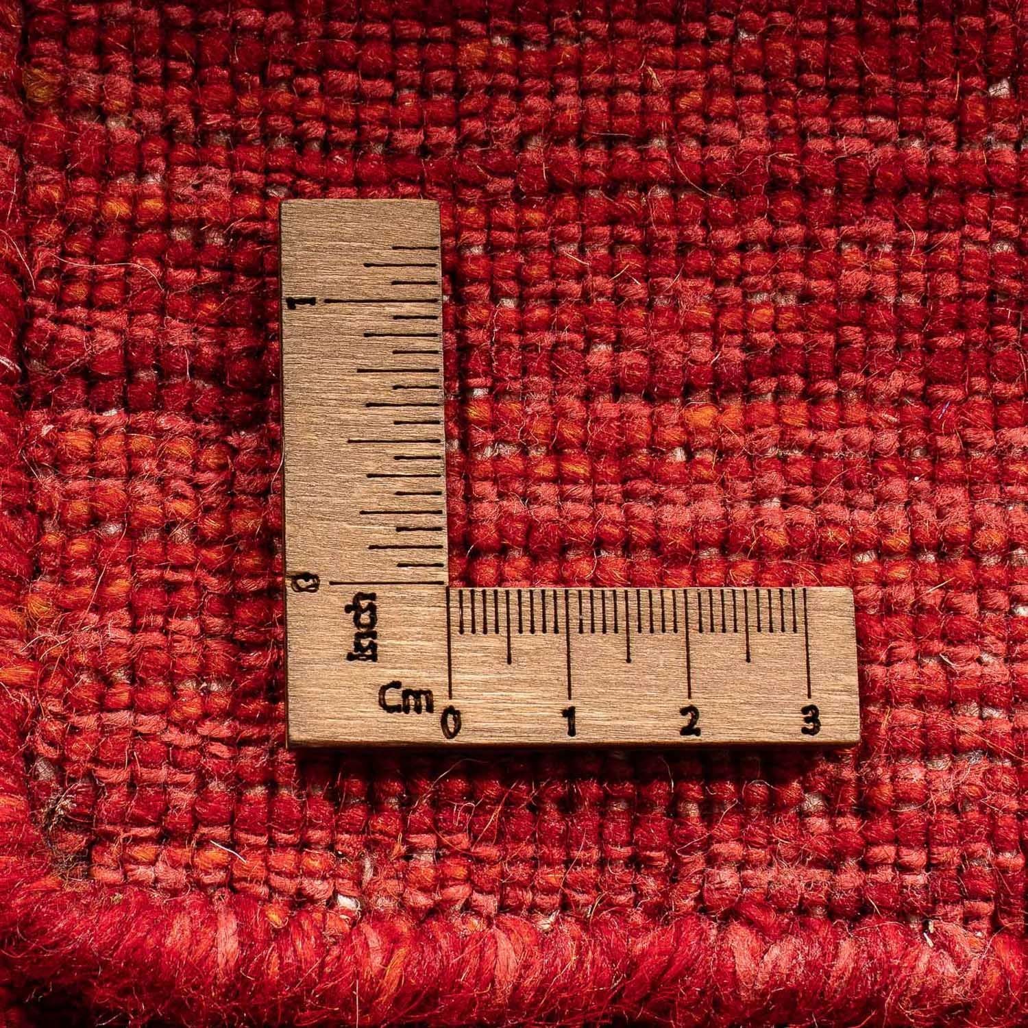 Gabbeh Teppich - Loribaft Indus 142 x 77 cm - rot - Image 6