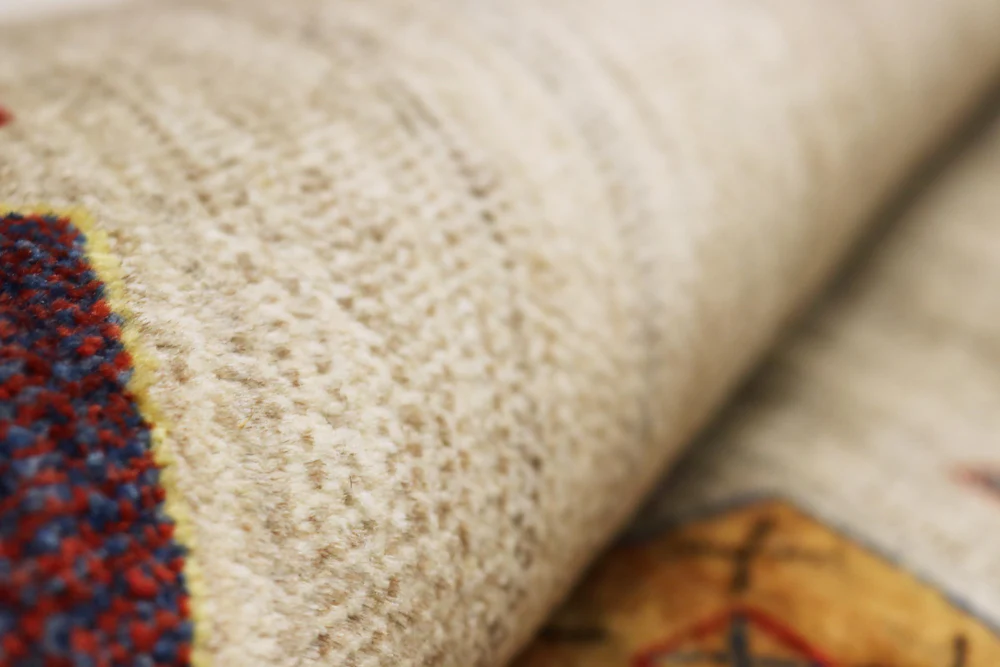 Gabbeh Teppich - Loribaft Indus - 156 x 102 cm - beige - Image 9