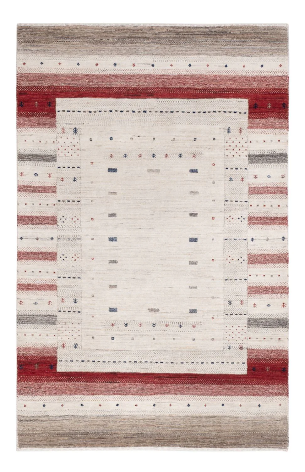 Indo Loribaft Teppich 184x124cm - Wollteppich