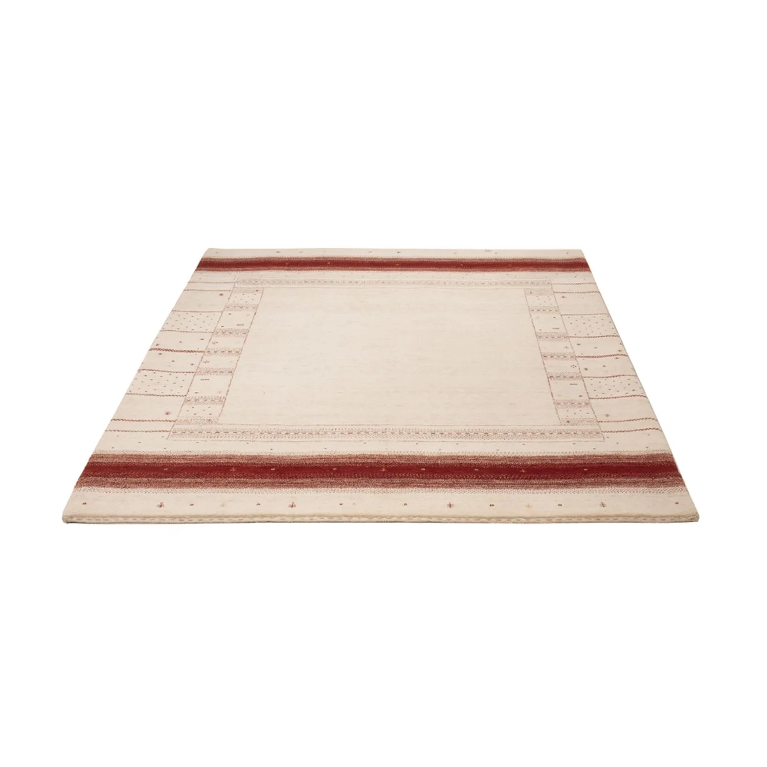 Indo Loribaft Teppich 190x148cm - Wollteppich - Image 5