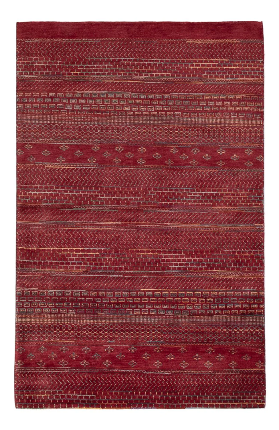 Indo Loribaft Teppich 192x122cm - Wollteppich