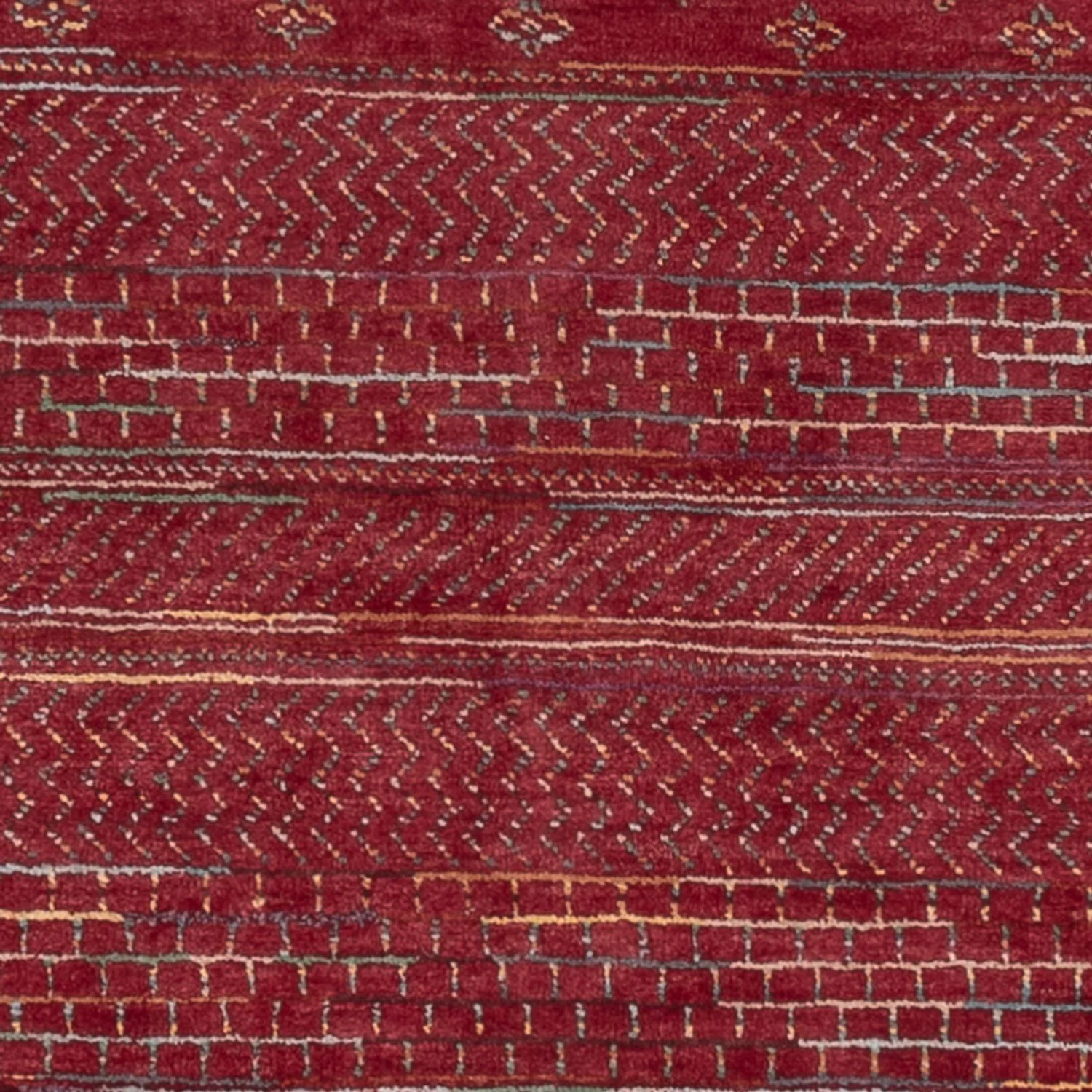 Indo Loribaft Teppich 192x122cm - Wollteppich - Image 2