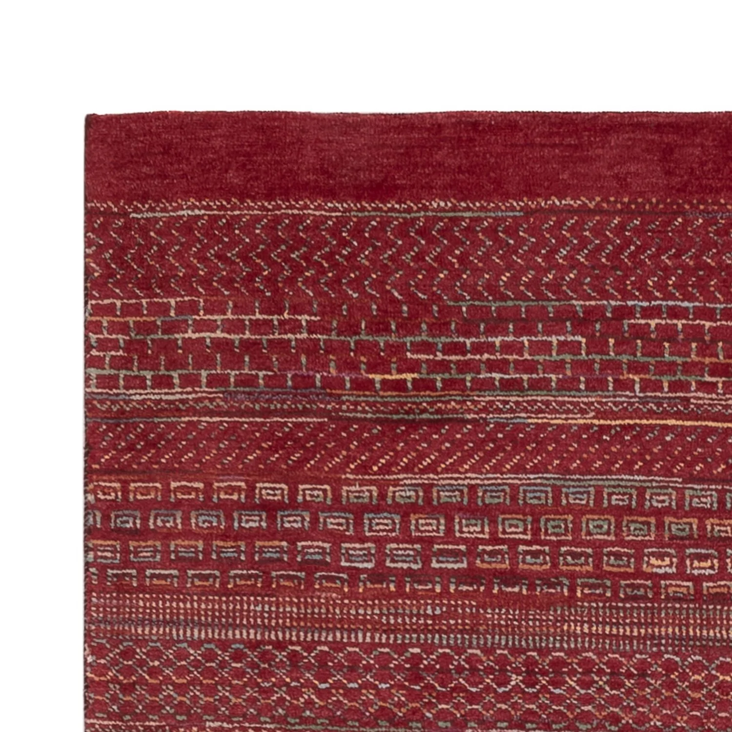Indo Loribaft Teppich 192x122cm - Wollteppich - Image 3