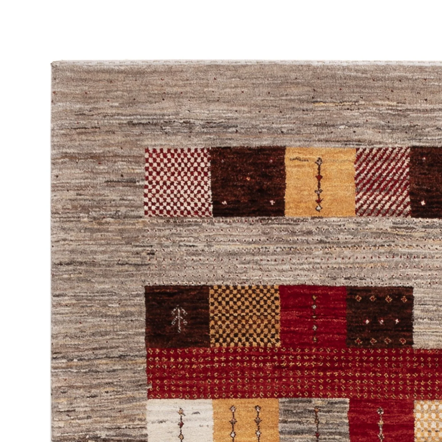 Indo Loribaft Teppich 193x145cm - Wollteppich - Image 3