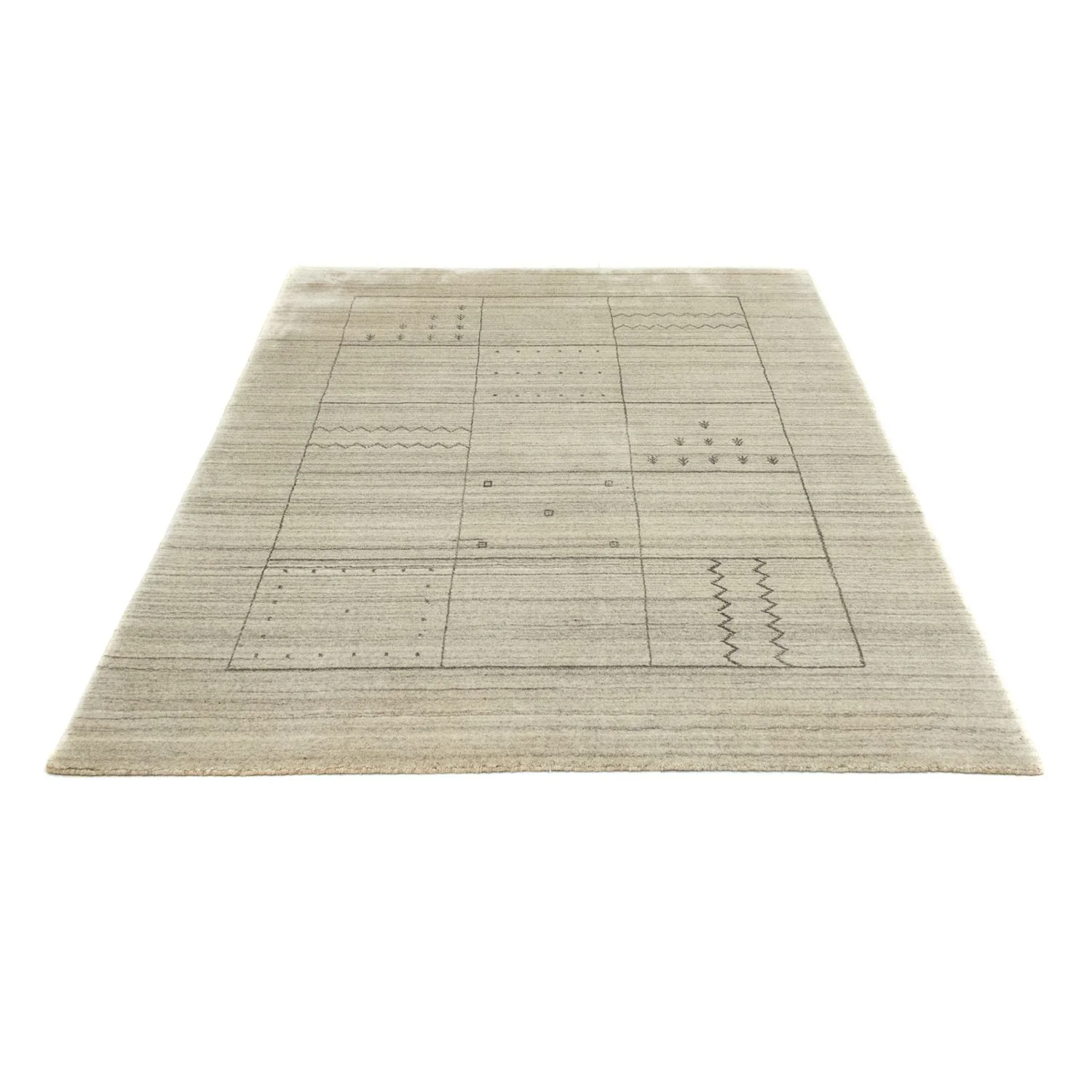 Gabbeh Teppich - Loribaft Indus 200 x 140 cm Teppichbrücke - Image 4