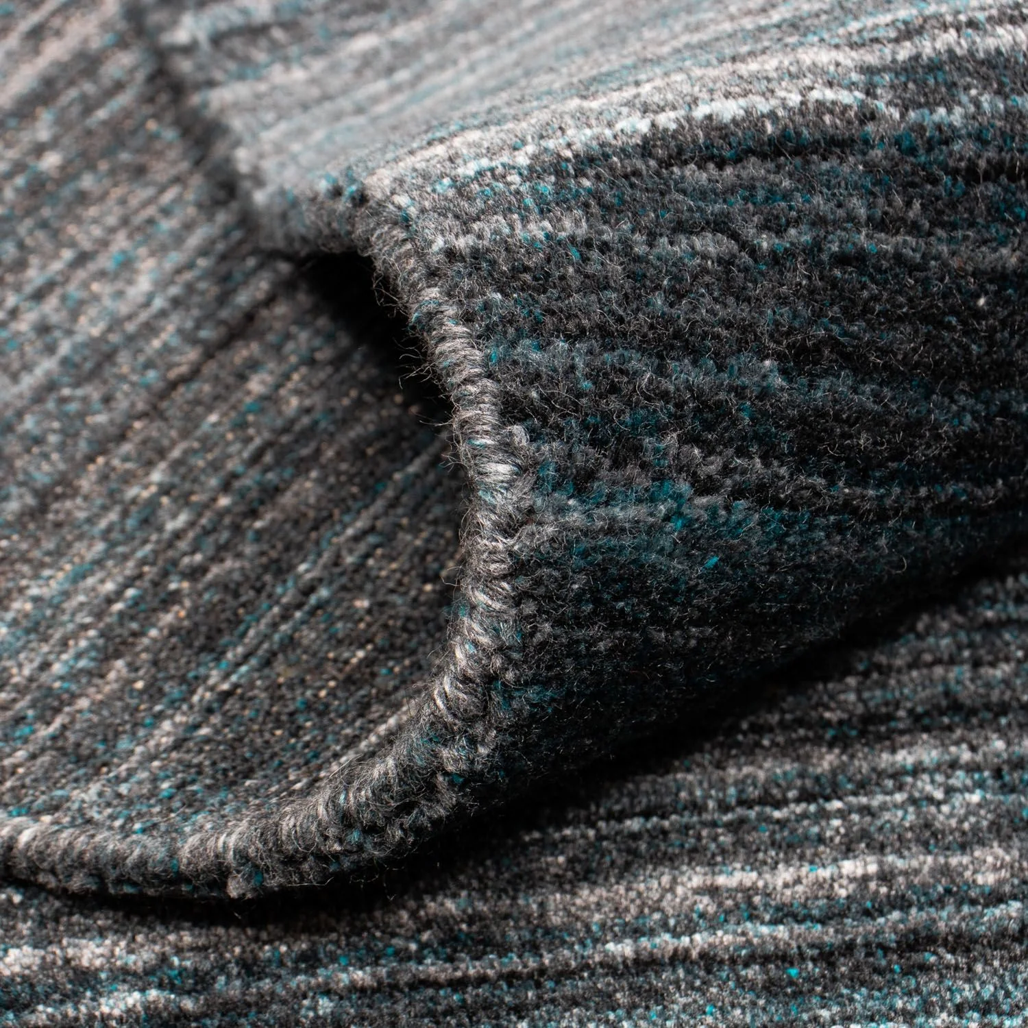 Gabbeh Teppich - Loribaft Indus 200 x 150 cm - dunkelblau - Image 4
