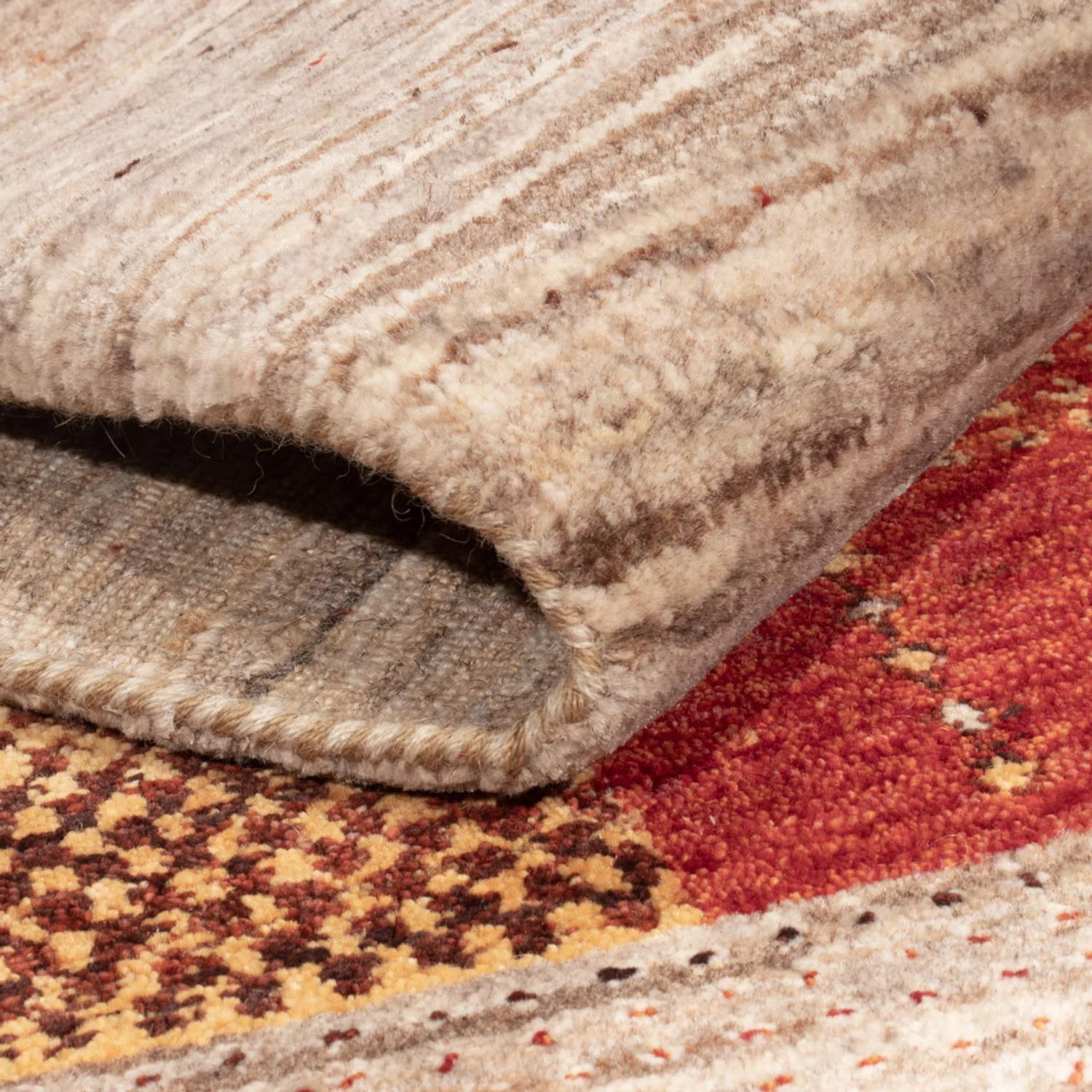 Indo Loribaft Teppich 205x144cm - Wollteppich - Image 4