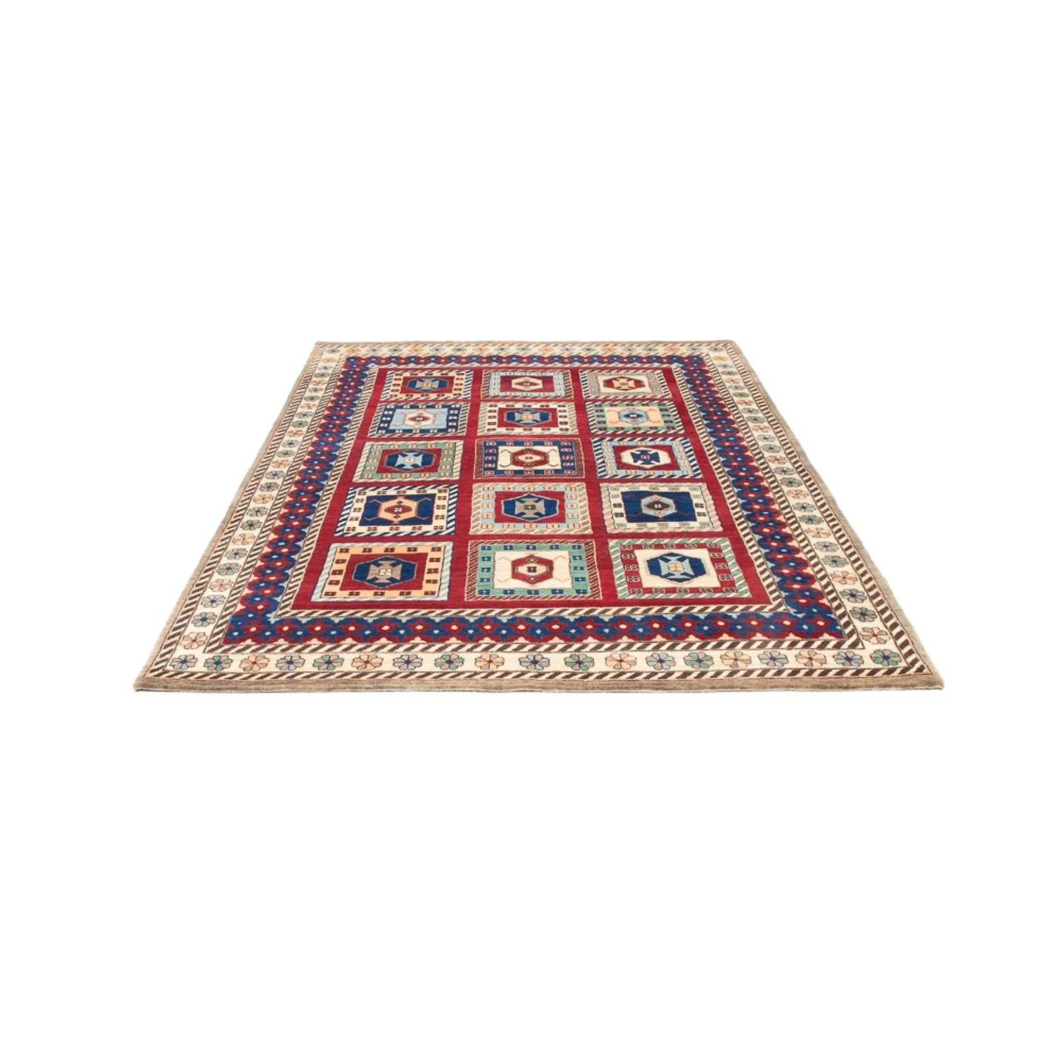 Indo Loribaft Teppich 241x168cm - Wollteppich - Image 5