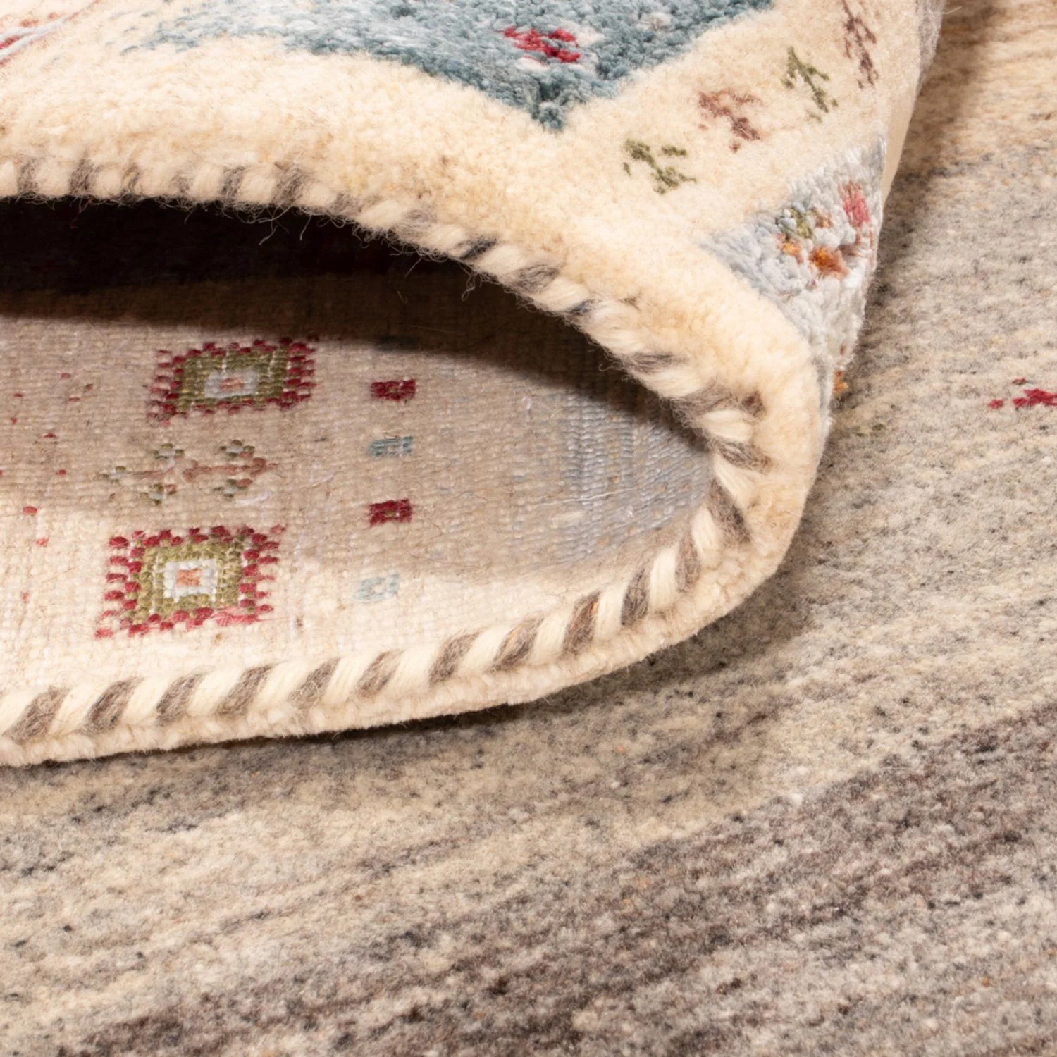 Indo Loribaft Teppich 242x167cm - Wollteppich - Image 4