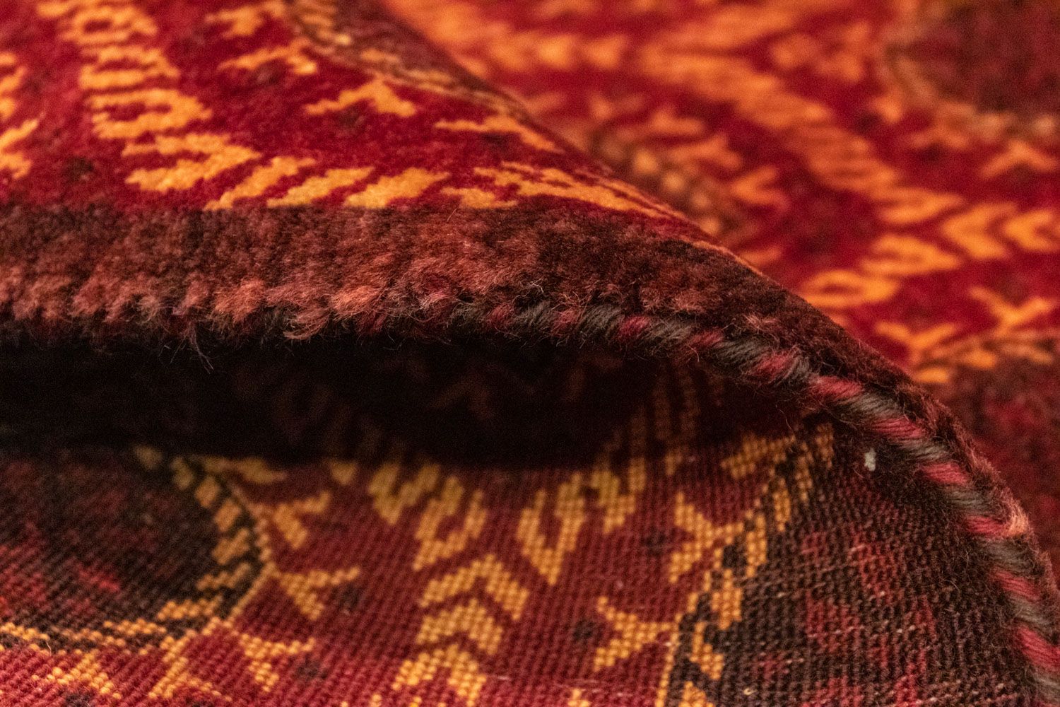 Gabbeh Teppich - Loribaft Indus 242 x 172 cm - rot - Image 4