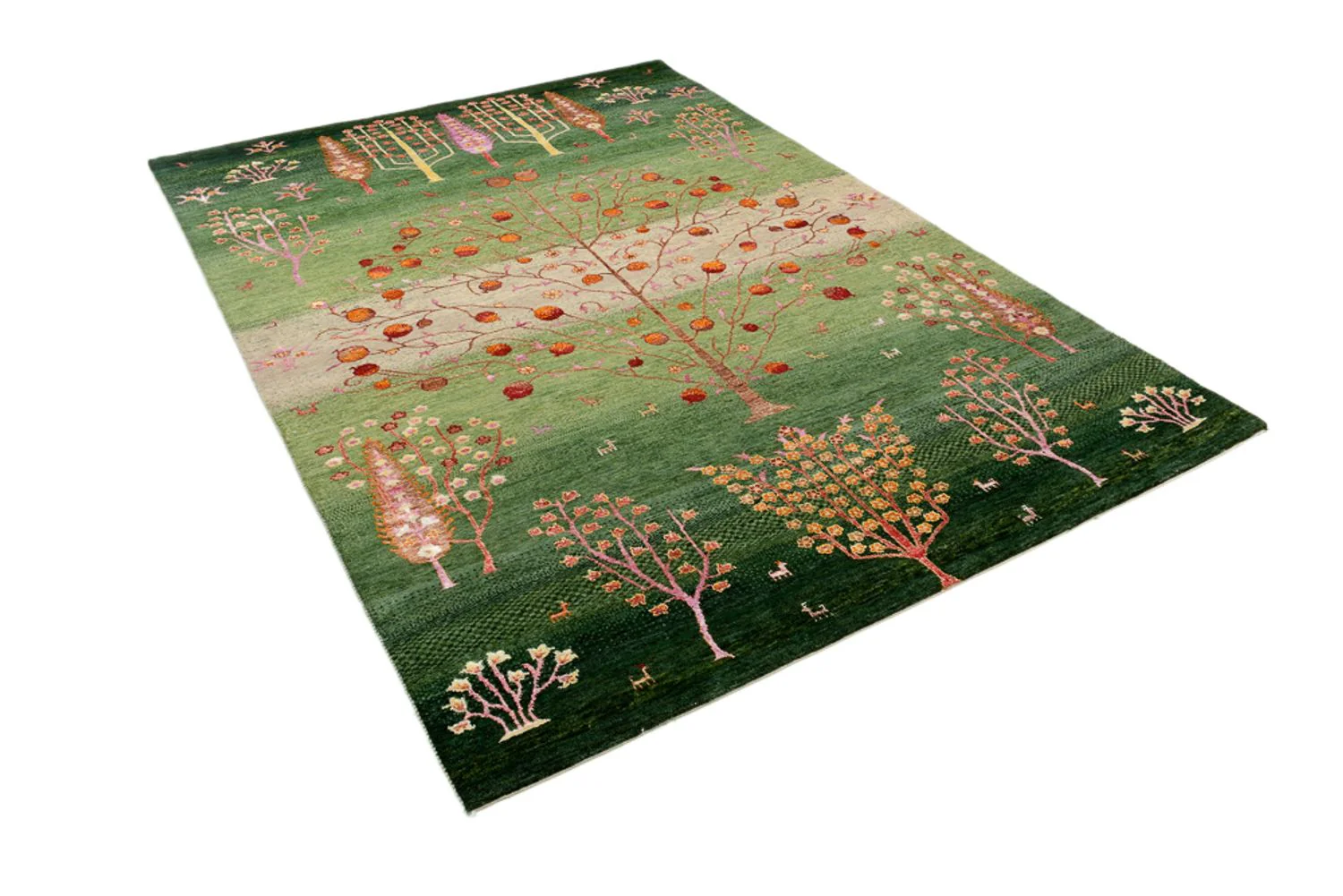 Gabbeh Teppich - Loribaft Indus - 246 x 171 cm - mehrfarbig - Image 4