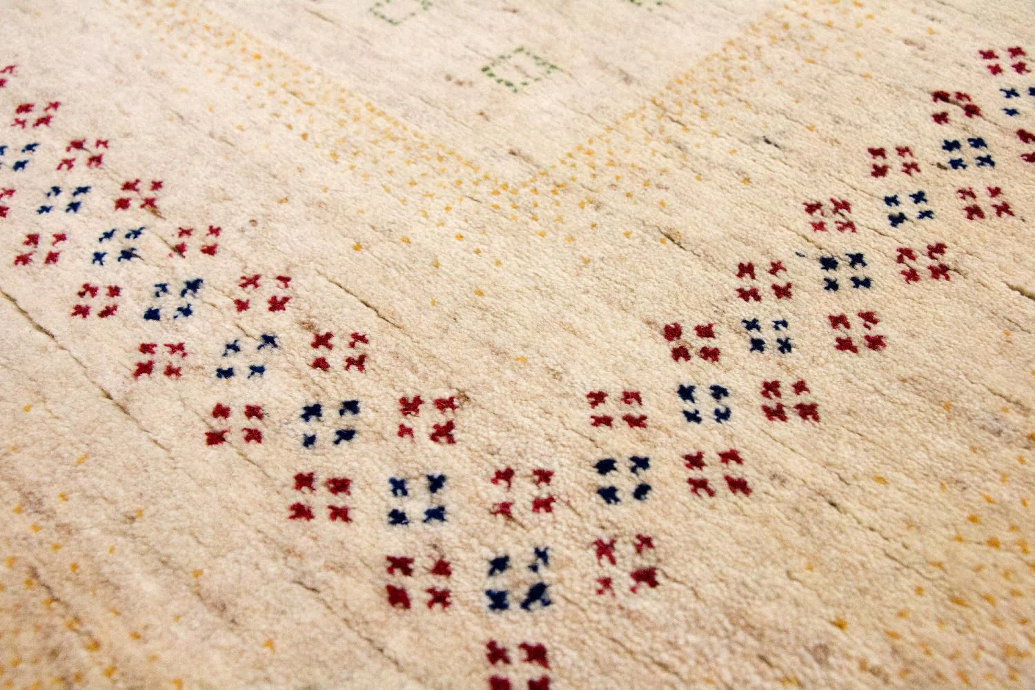 Gabbeh Teppich - Loribaft Indus 250 x 200 cm - beige - Image 3