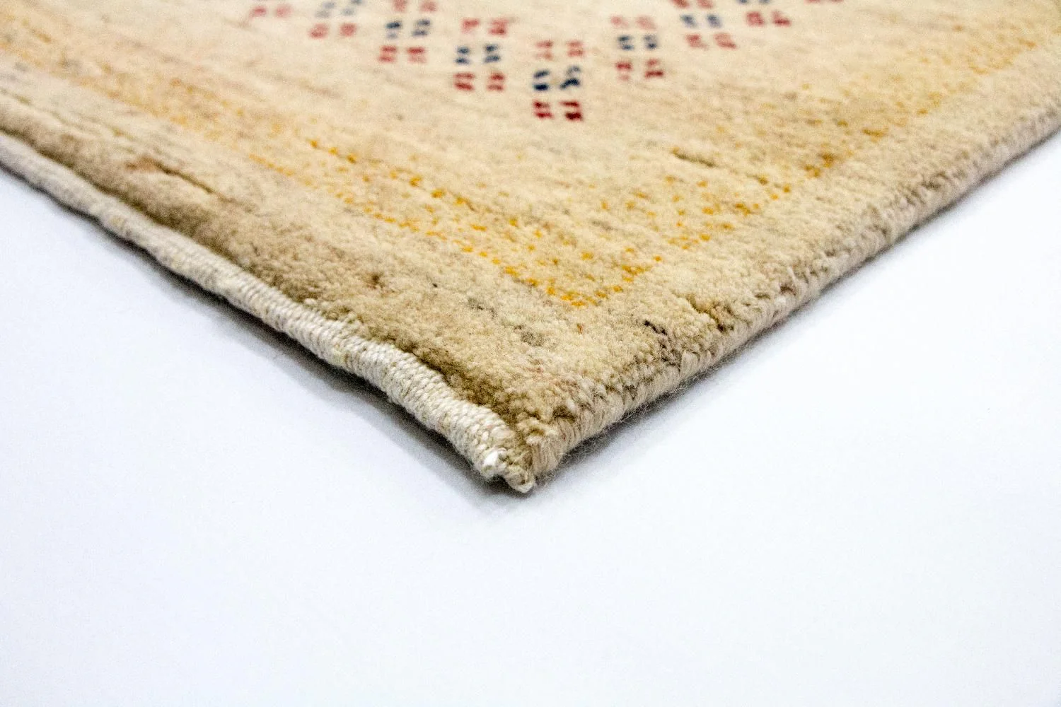 Gabbeh Teppich - Loribaft Indus 400 x 300 cm - beige - Image 5