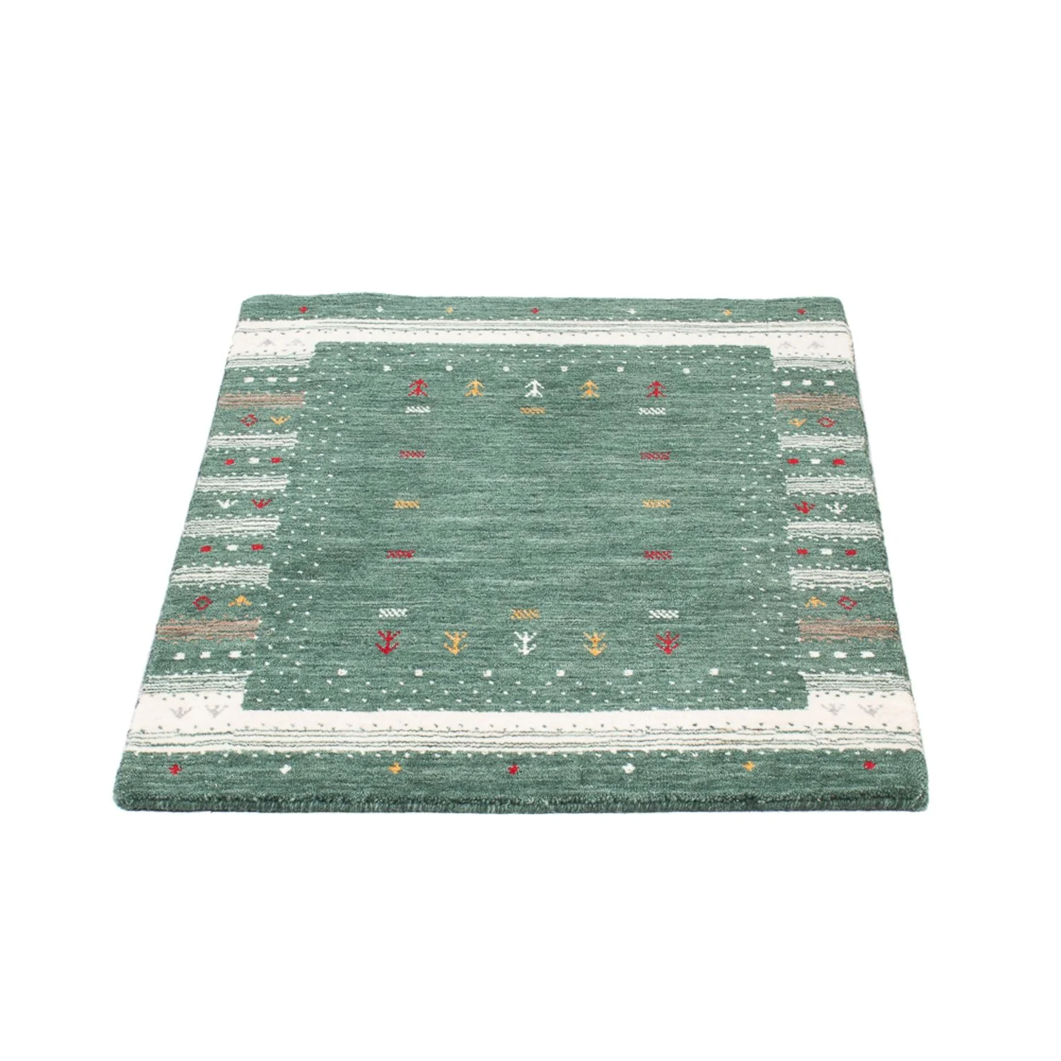 Indo Loribaft Teppich 90x60cm - Wollteppich - Image 4