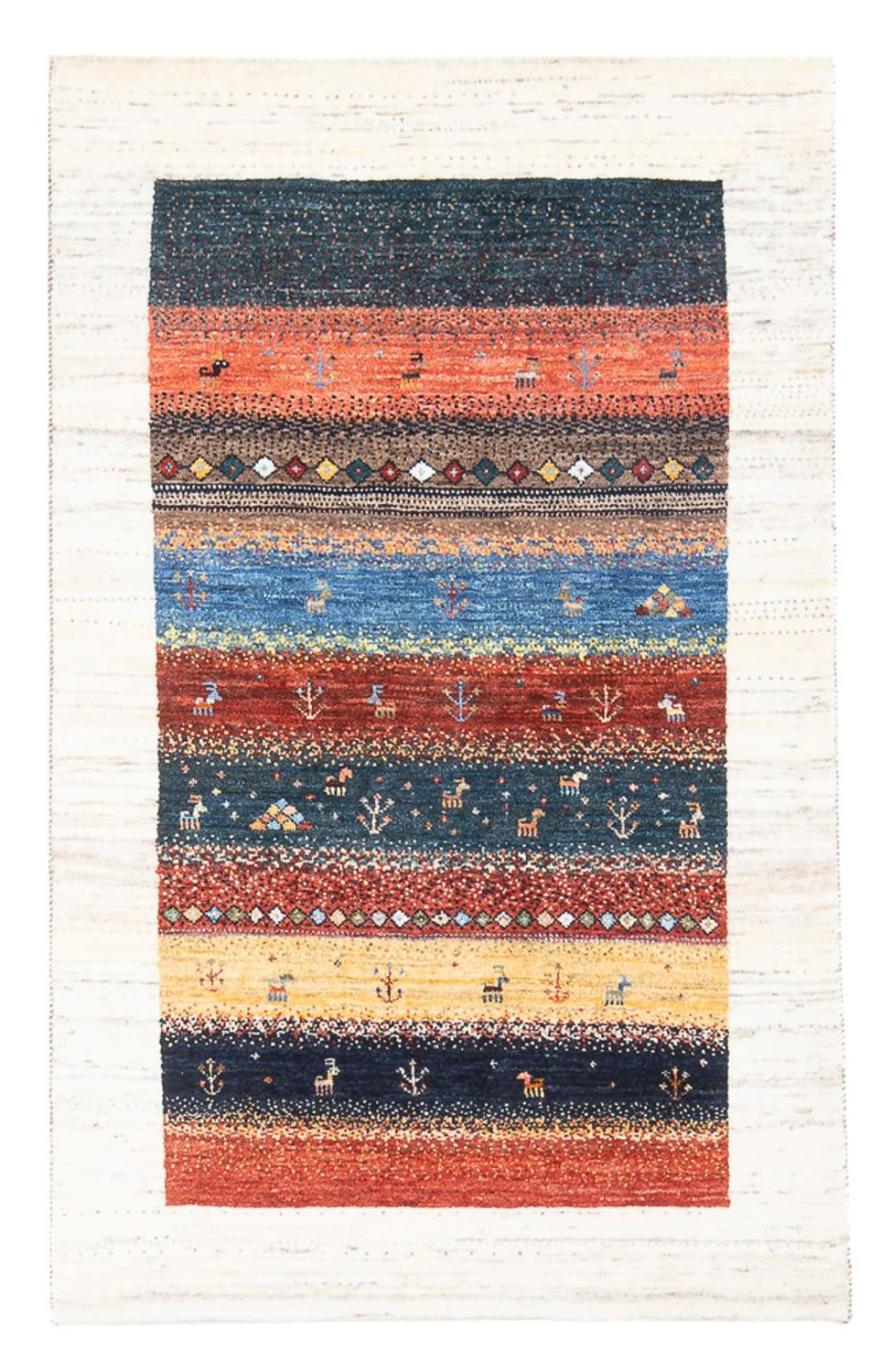 Loribaft Teppich Perser 130x80cm - Orientteppich