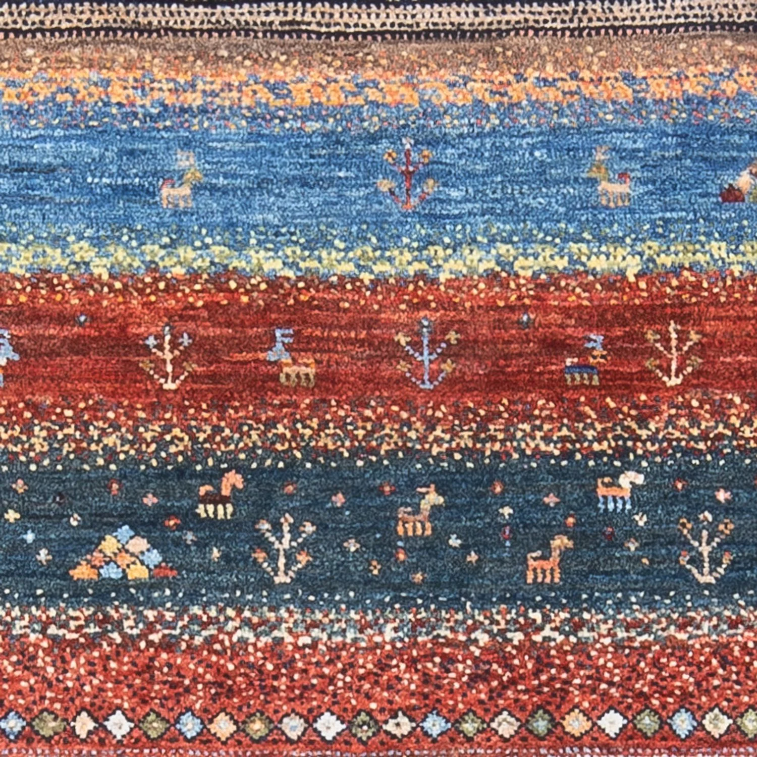 Loribaft Teppich Perser 130x80cm - Orientteppich - Image 2