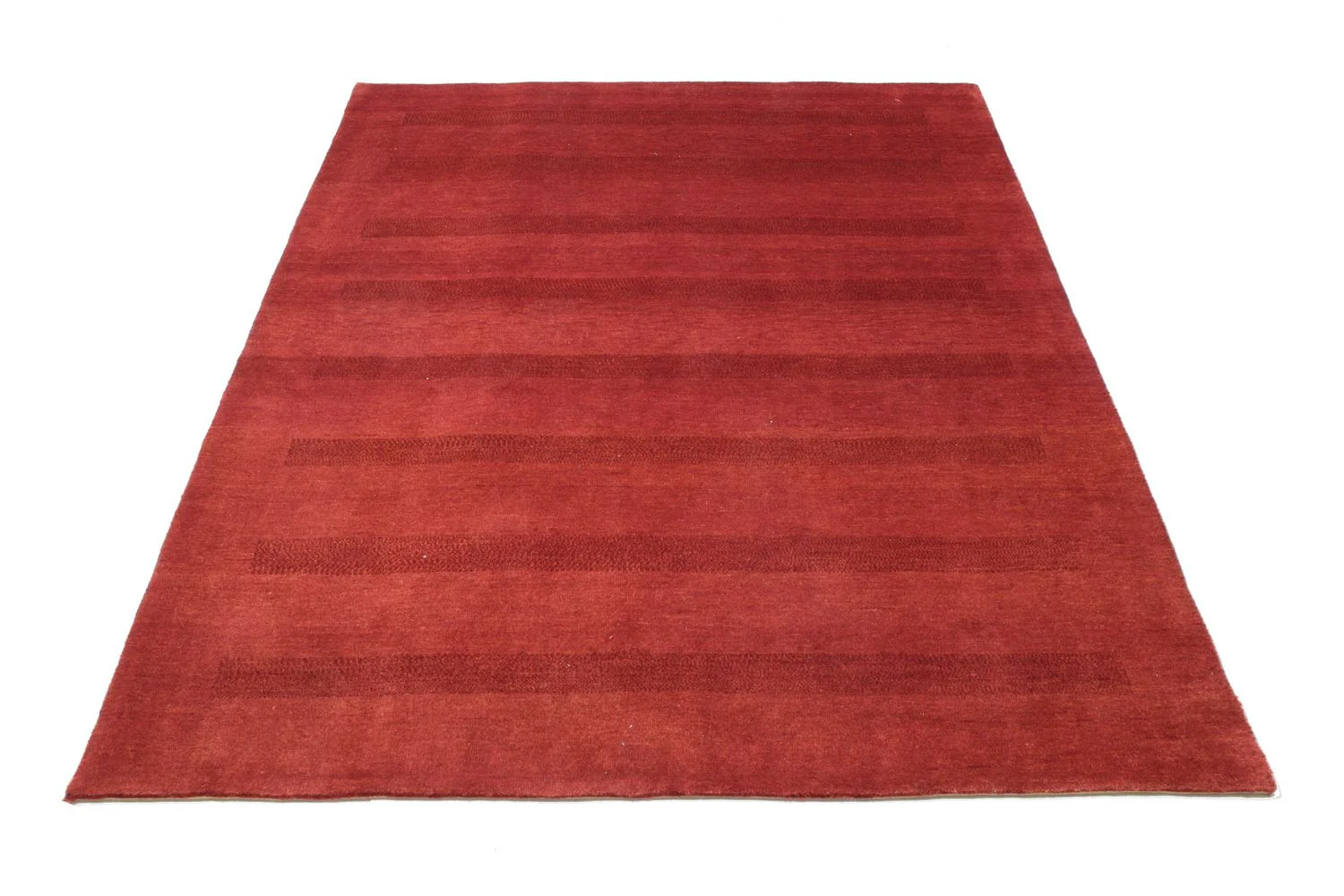 Gabbeh Teppich - Loribaft Perser 196 x 152 cm - rot - Image 4