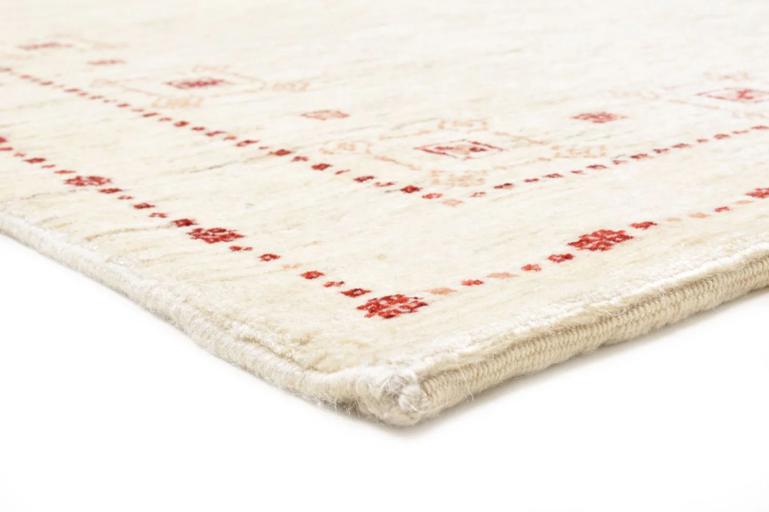 Gabbeh Teppich - Loribaft Perser 202 x 82 cm - natur - Image 3