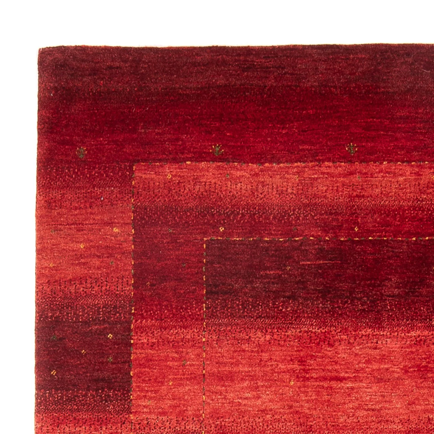 Gabbeh Teppich - Loribaft Perser - 222 x 150 cm - rot - Image 3
