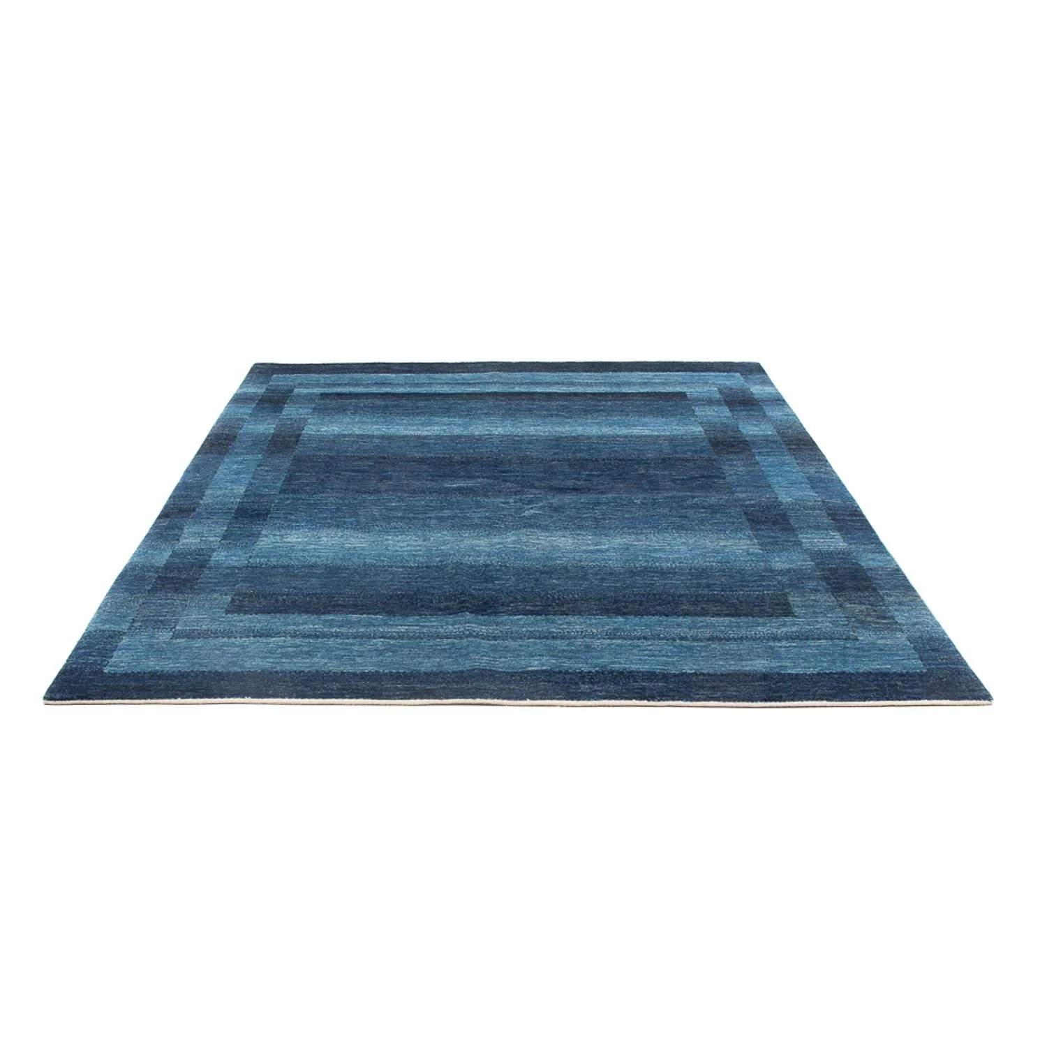 Gabbeh Teppich - Loribaft Perser - 225 x 186 cm - seeblau - Image 5